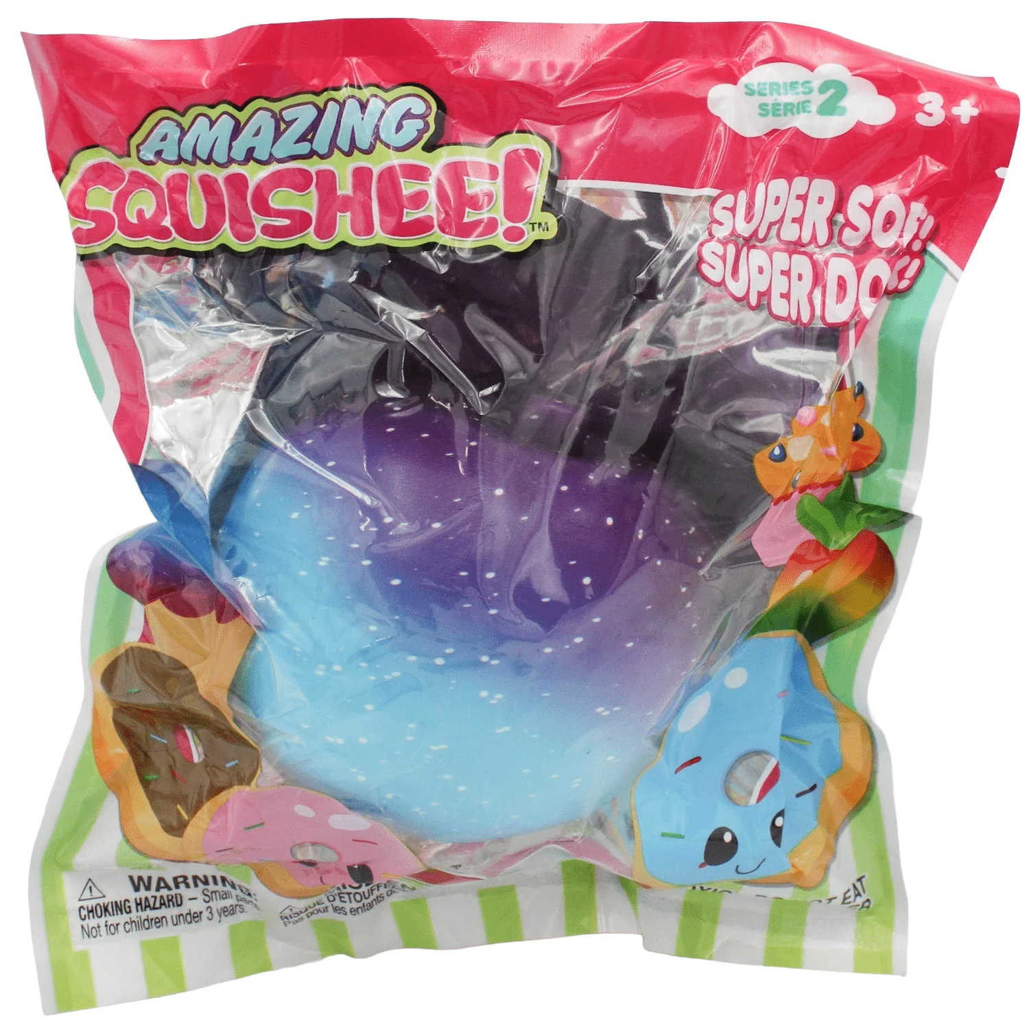 Amazing Squishee Series 2 Twilight Apple - Collectible Squishy Stress Toy (1pc)