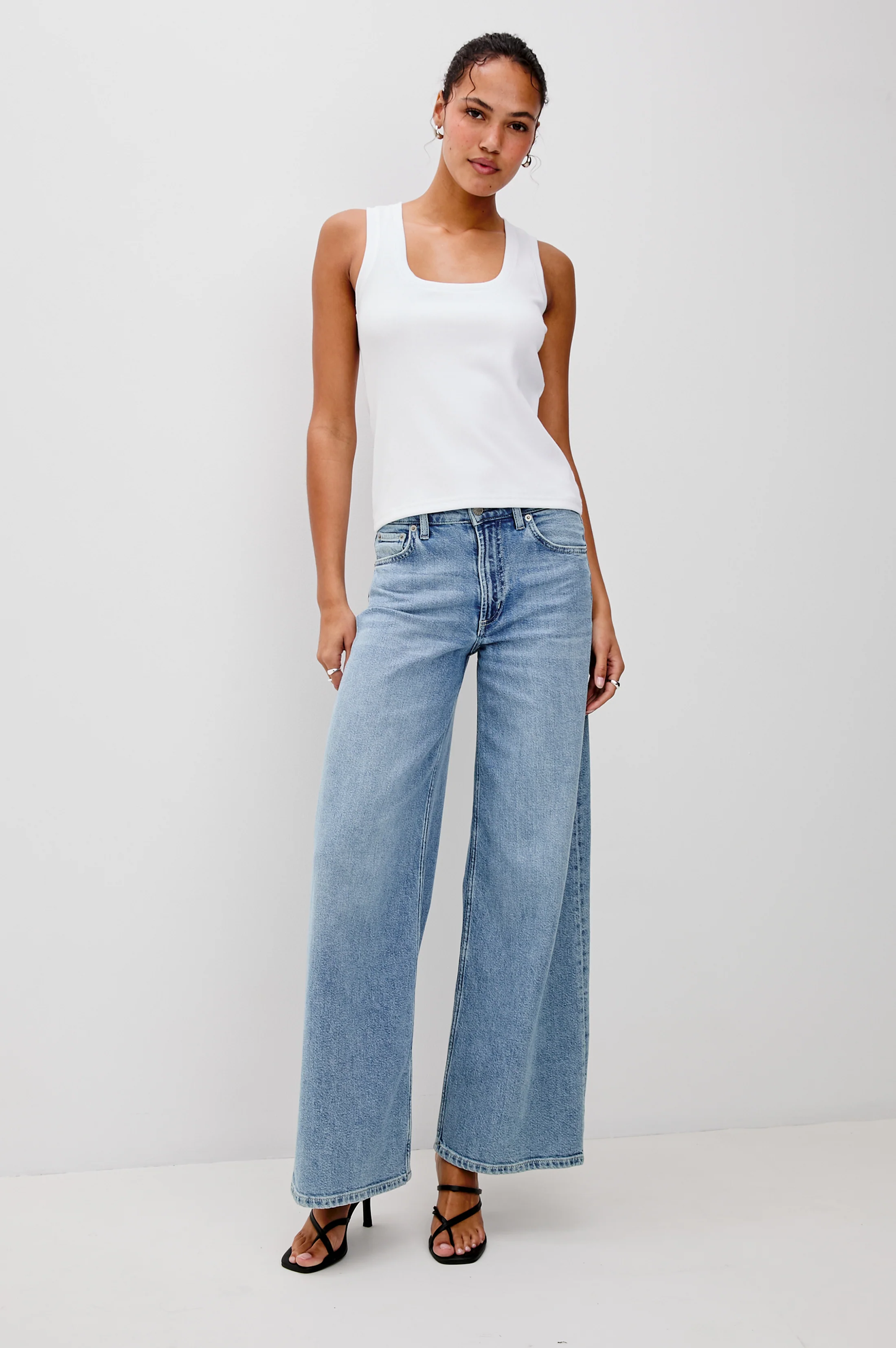 Bobbie Tank - White