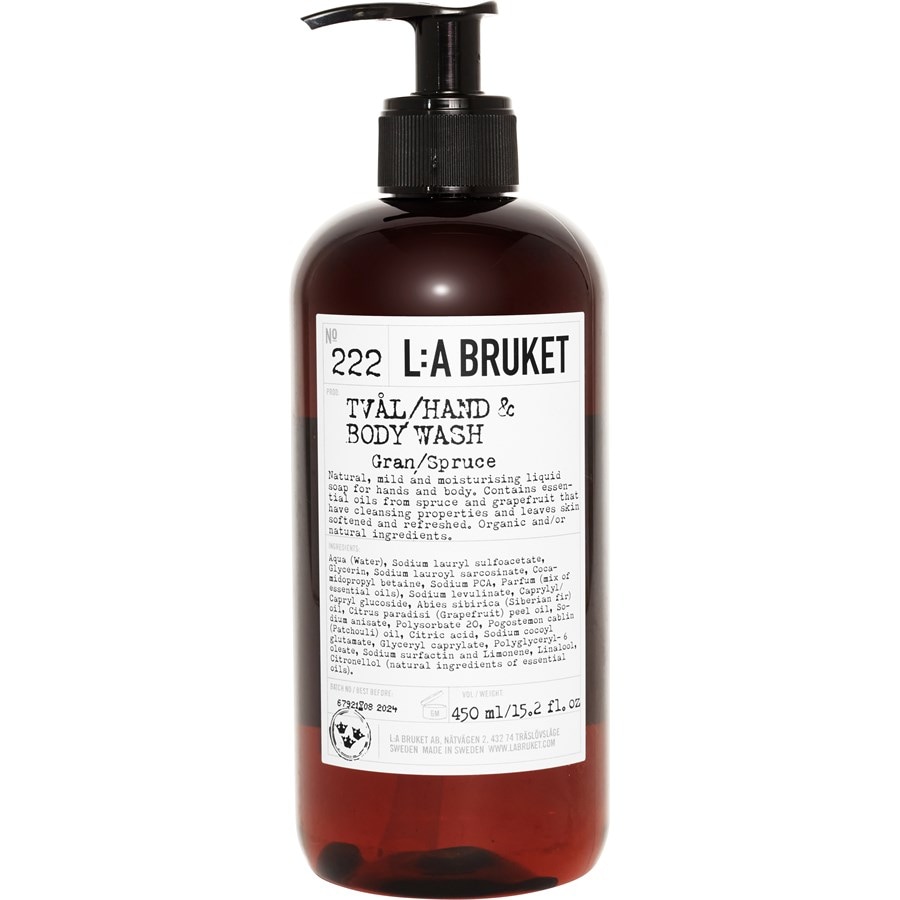 La Bruket Czyszczenie 222 Hand & Body Wash Spruce