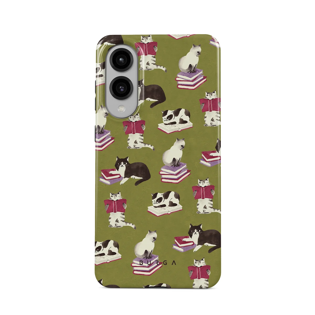 Curious Cat - Samsung Galaxy S25 Edge ケース
