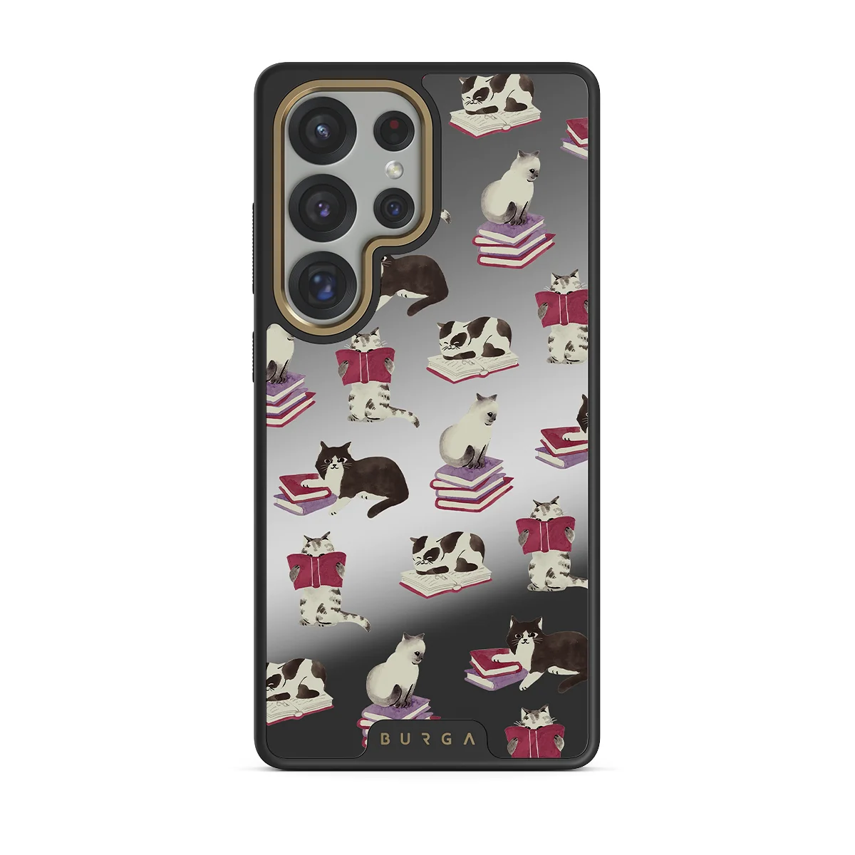 Curious Cat - Samsung Galaxy S25 Ultra ケース