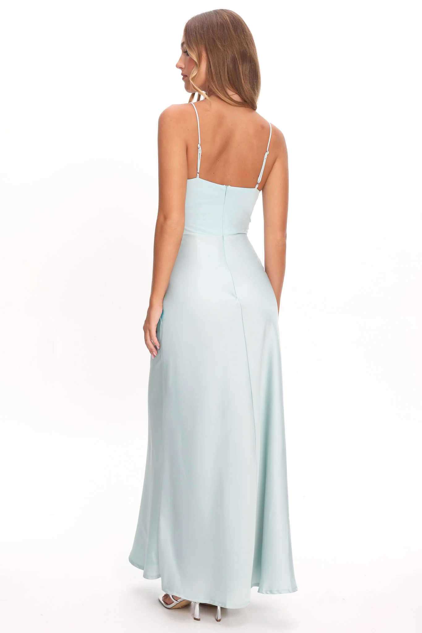 Talk To Me Cami Strap Maxi Dress Mint