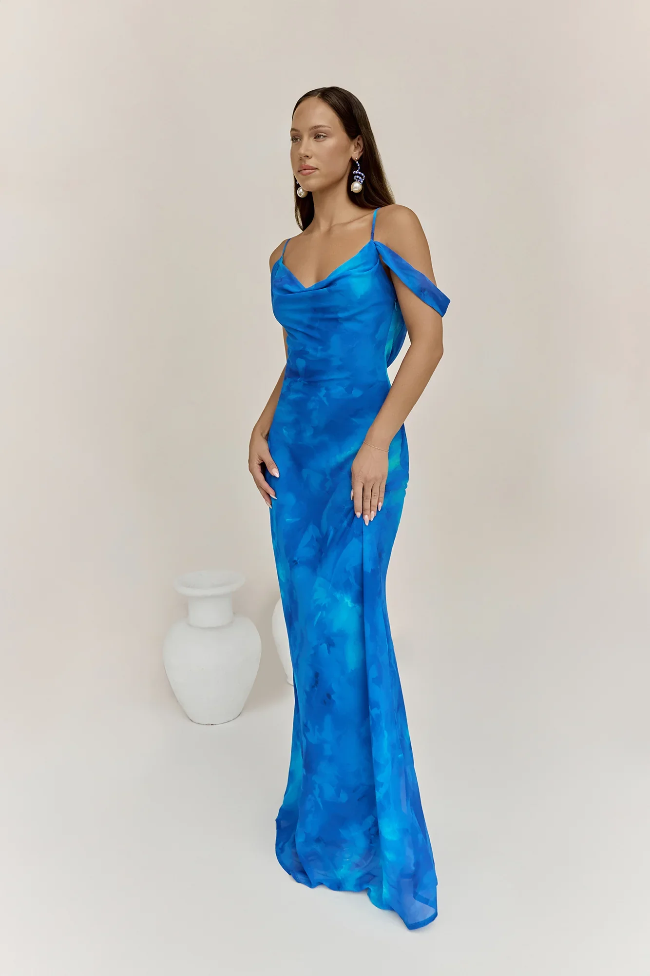Lavoni Maxi Dress Ramona Blue