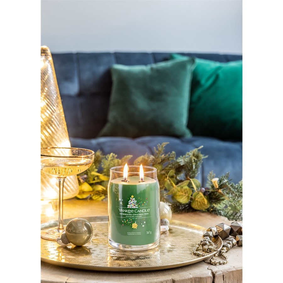 Yankee Candle Świece zapachowe Shimmering Christmas Tree