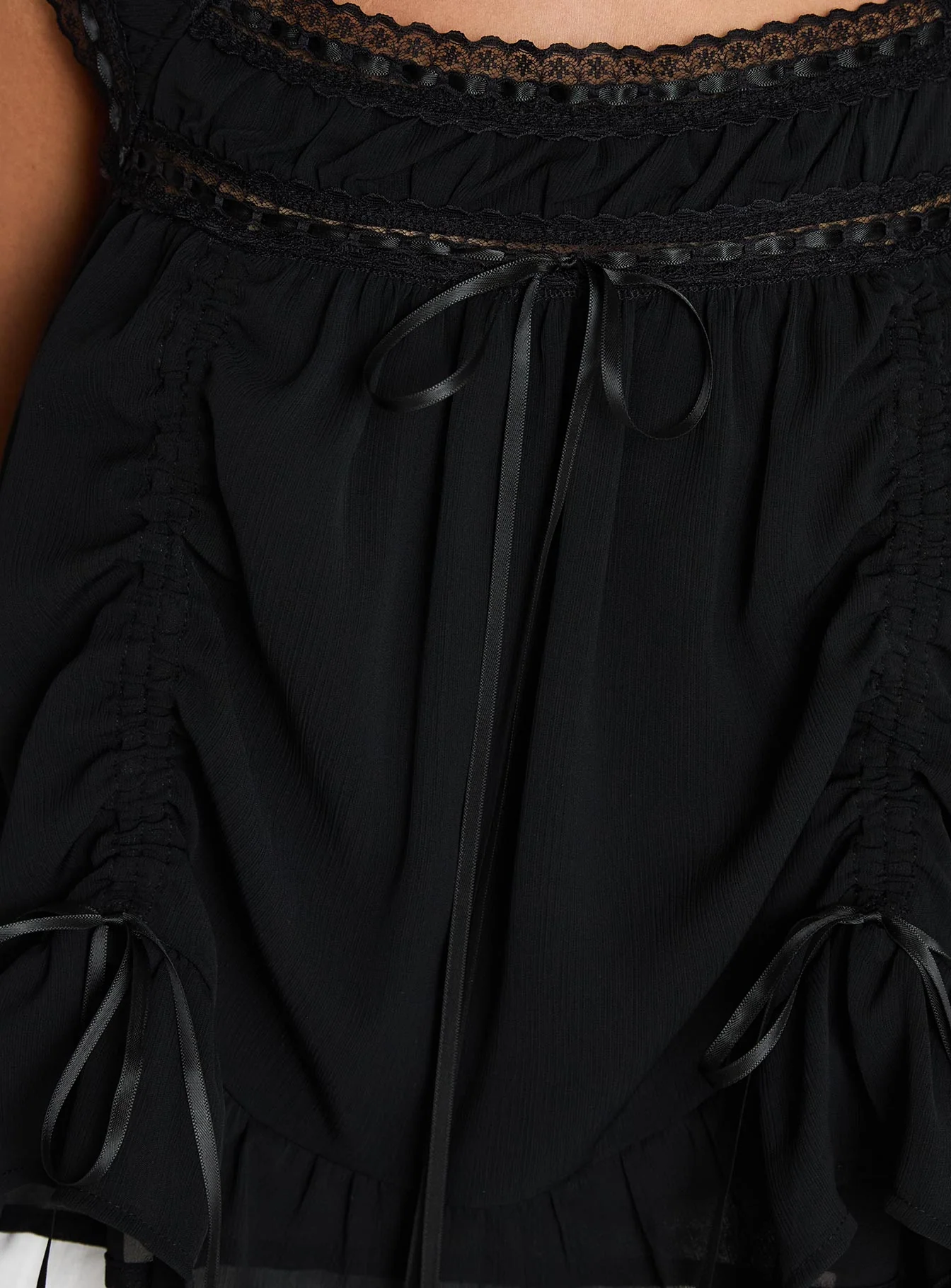 Eluisa Lace Top Black