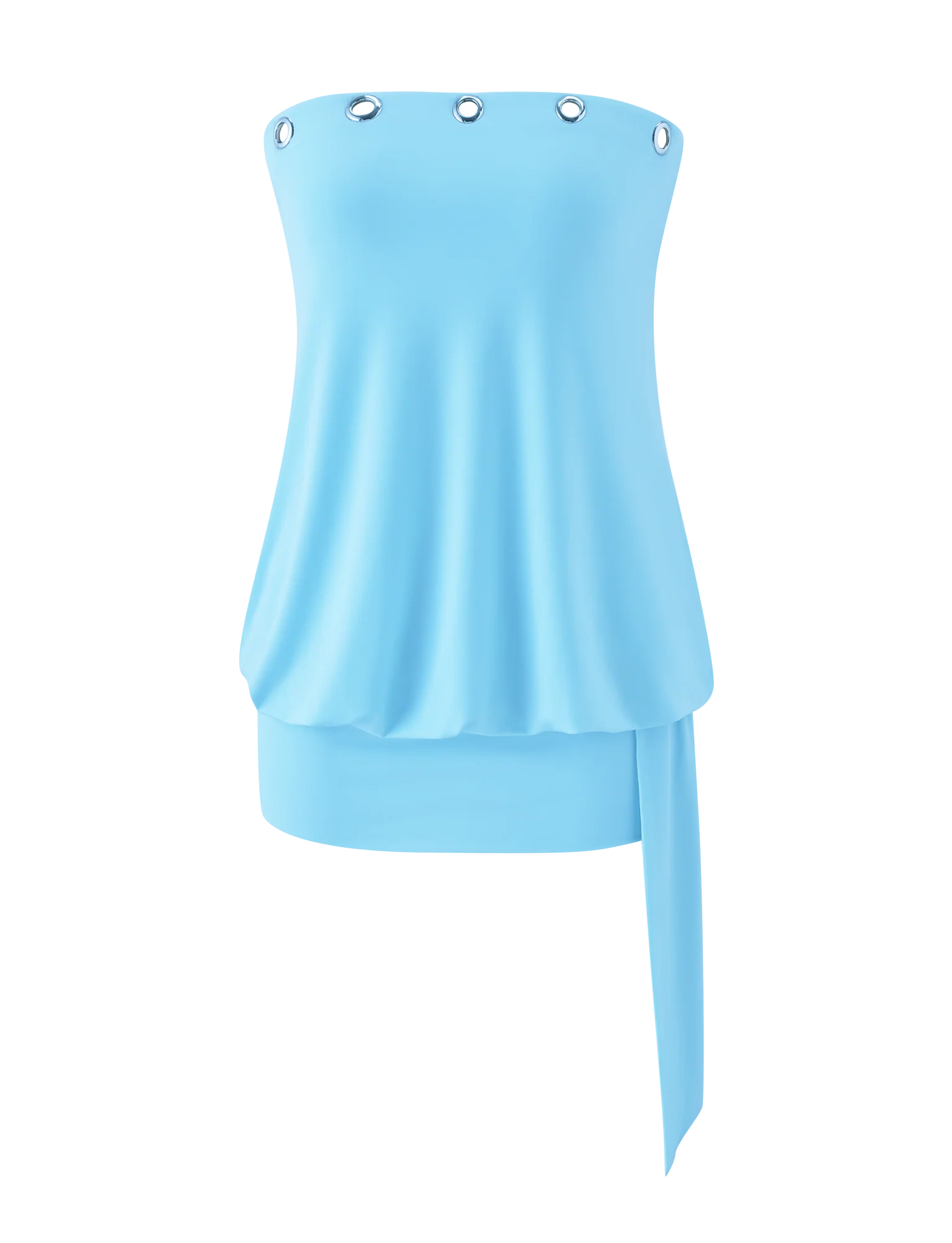 Ravenna Mini Dress - Sky Blue