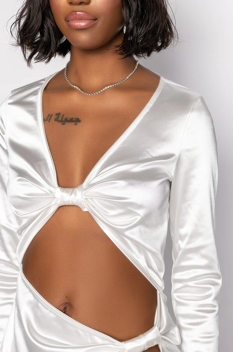 Spend It Cut Out Mini Dress