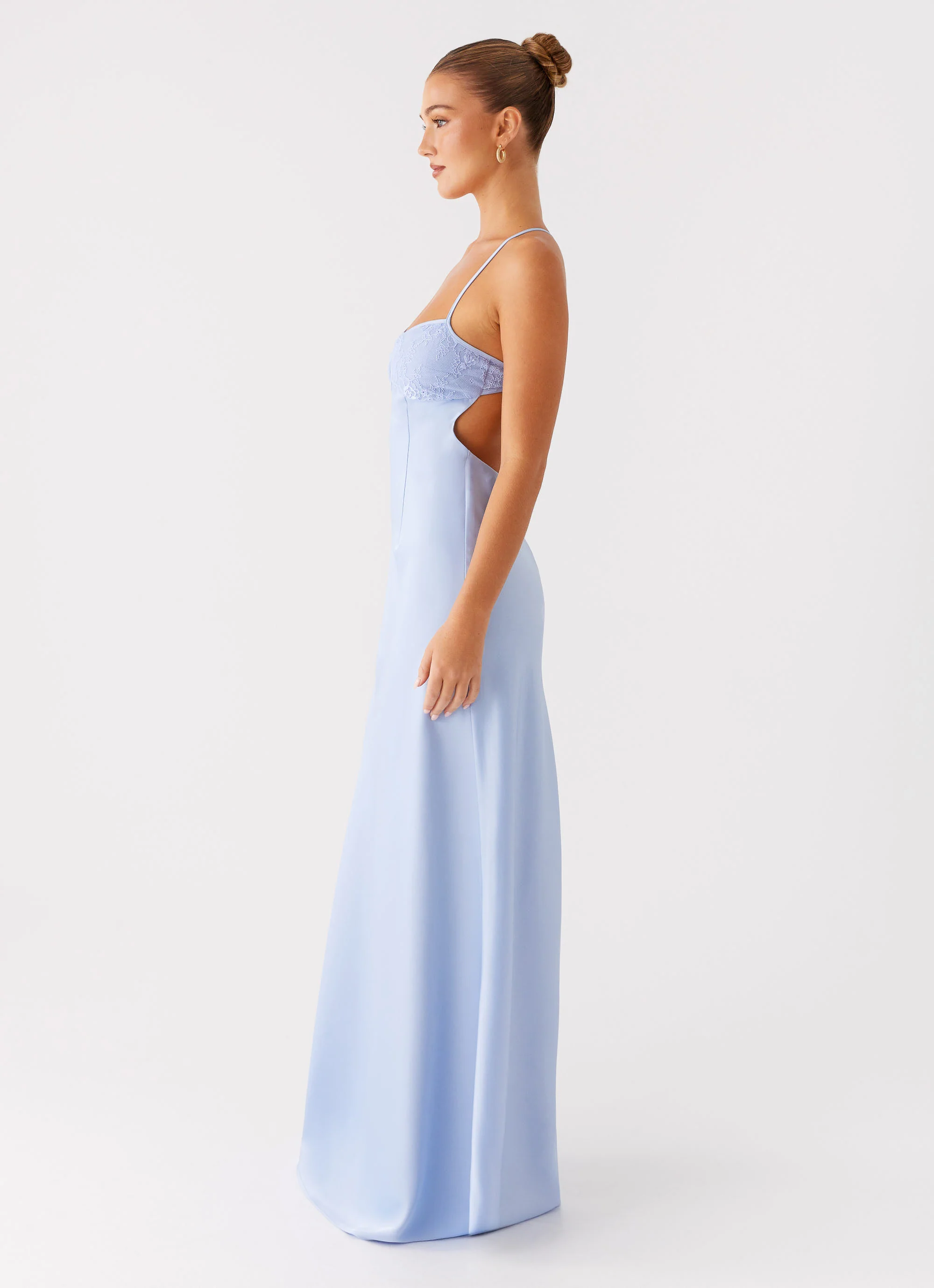 Joanie Maxi Dress - Blue - luluinthesky