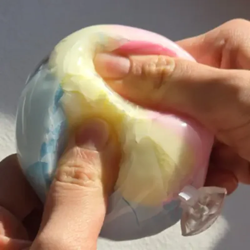 Cotton Candy Wax Breaking Squishy Fidget Toy (1pc)