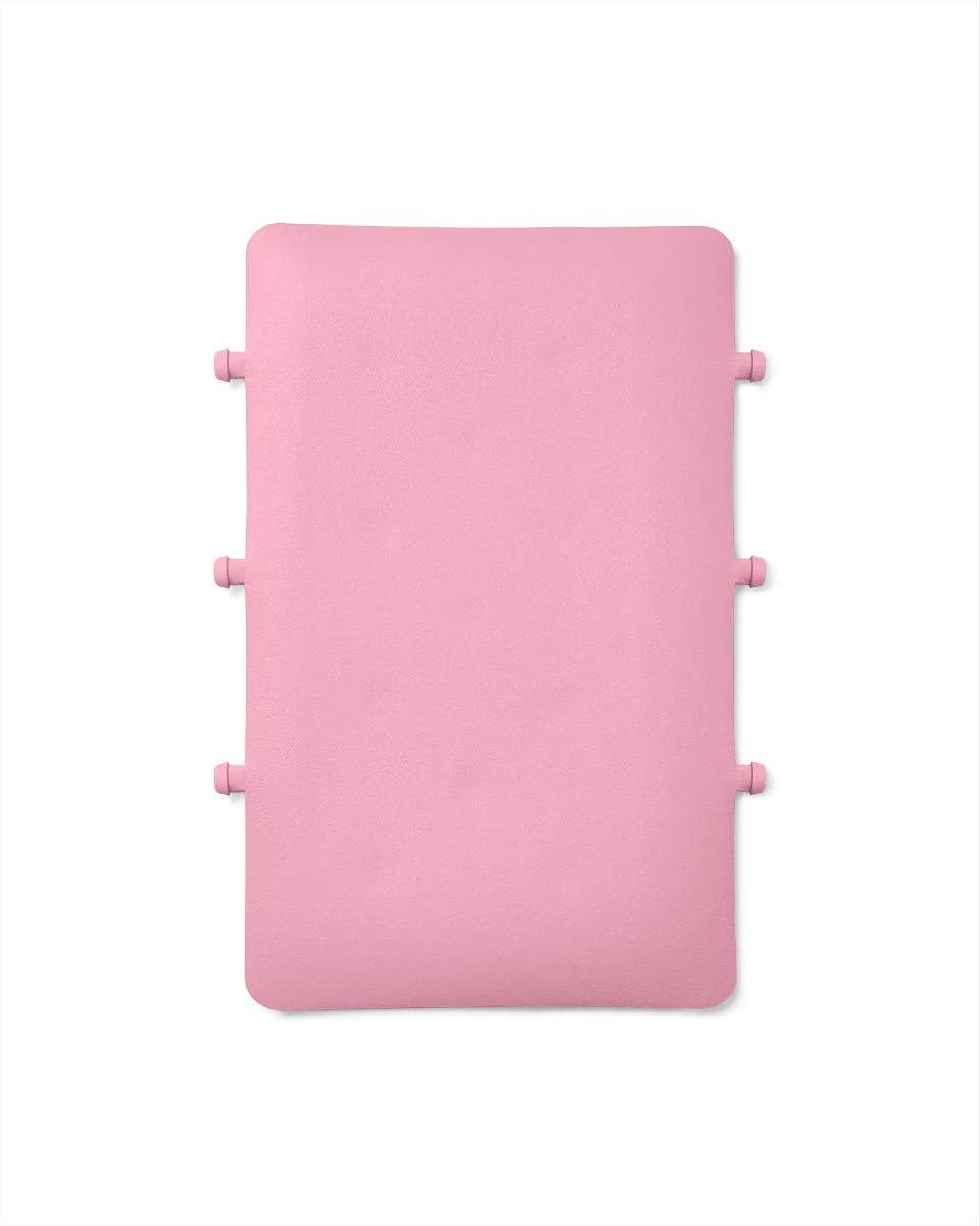 Divvy Up - blowing PINK bubbles