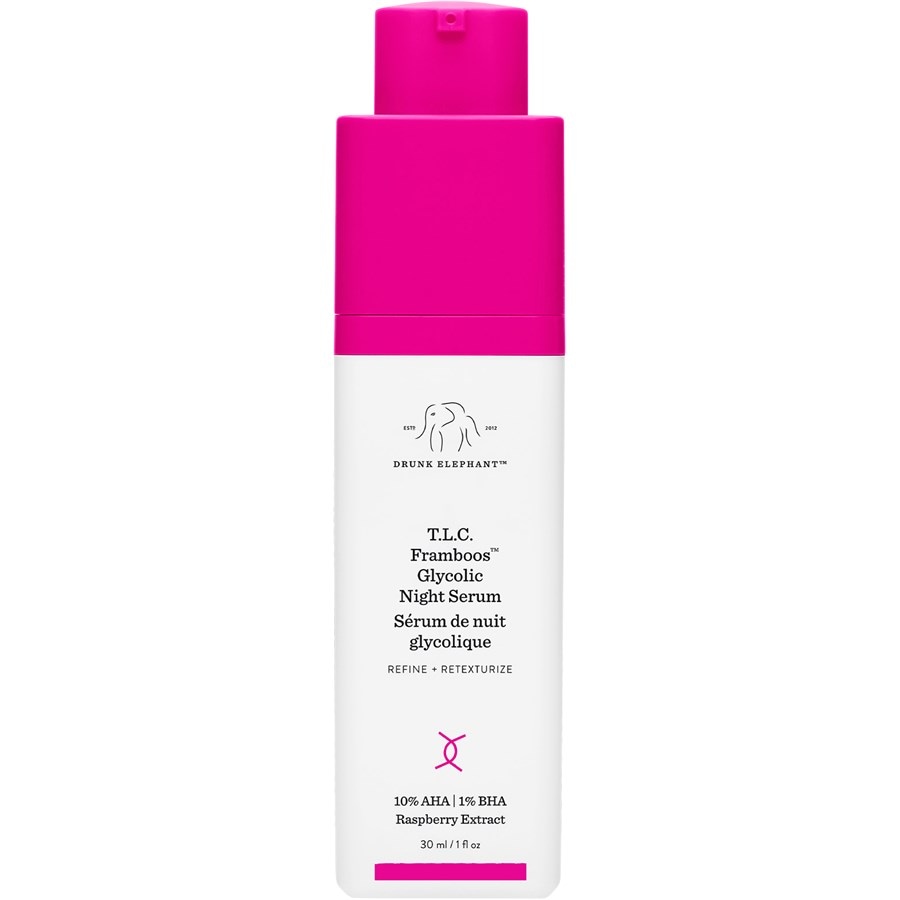 Drunk Elephant Serum T.L.C. Framboos™ serum glikolowe na noc