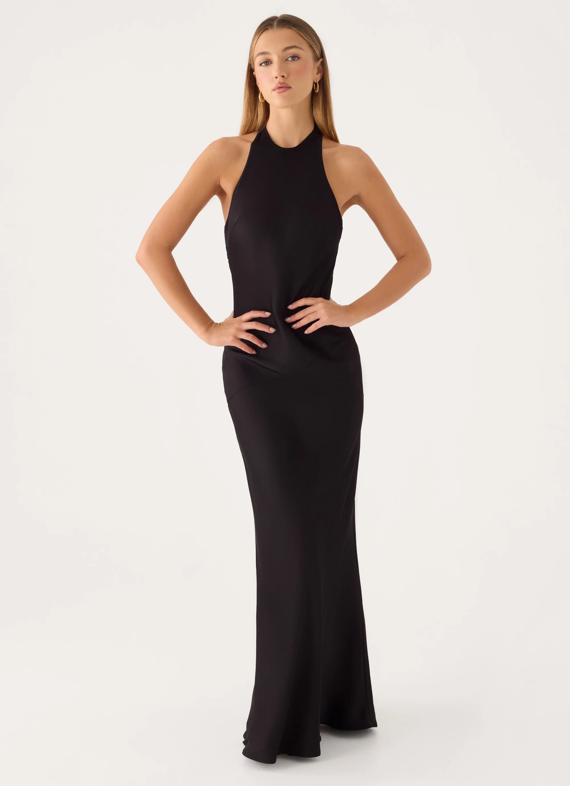 Jasmanie Maxi Dress - Black - luluinthesky
