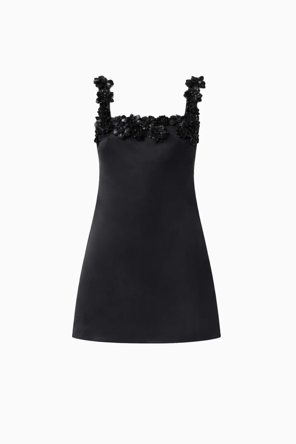Lucetta Shift Mini Dress in Black
