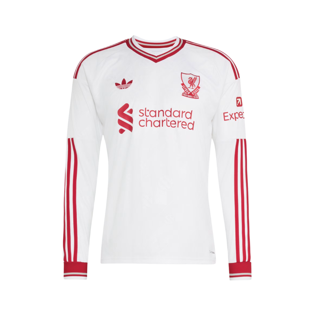 ADIDAS Liverpool 26/27 Away Longsleeve Men Replica Jersey White KB8292