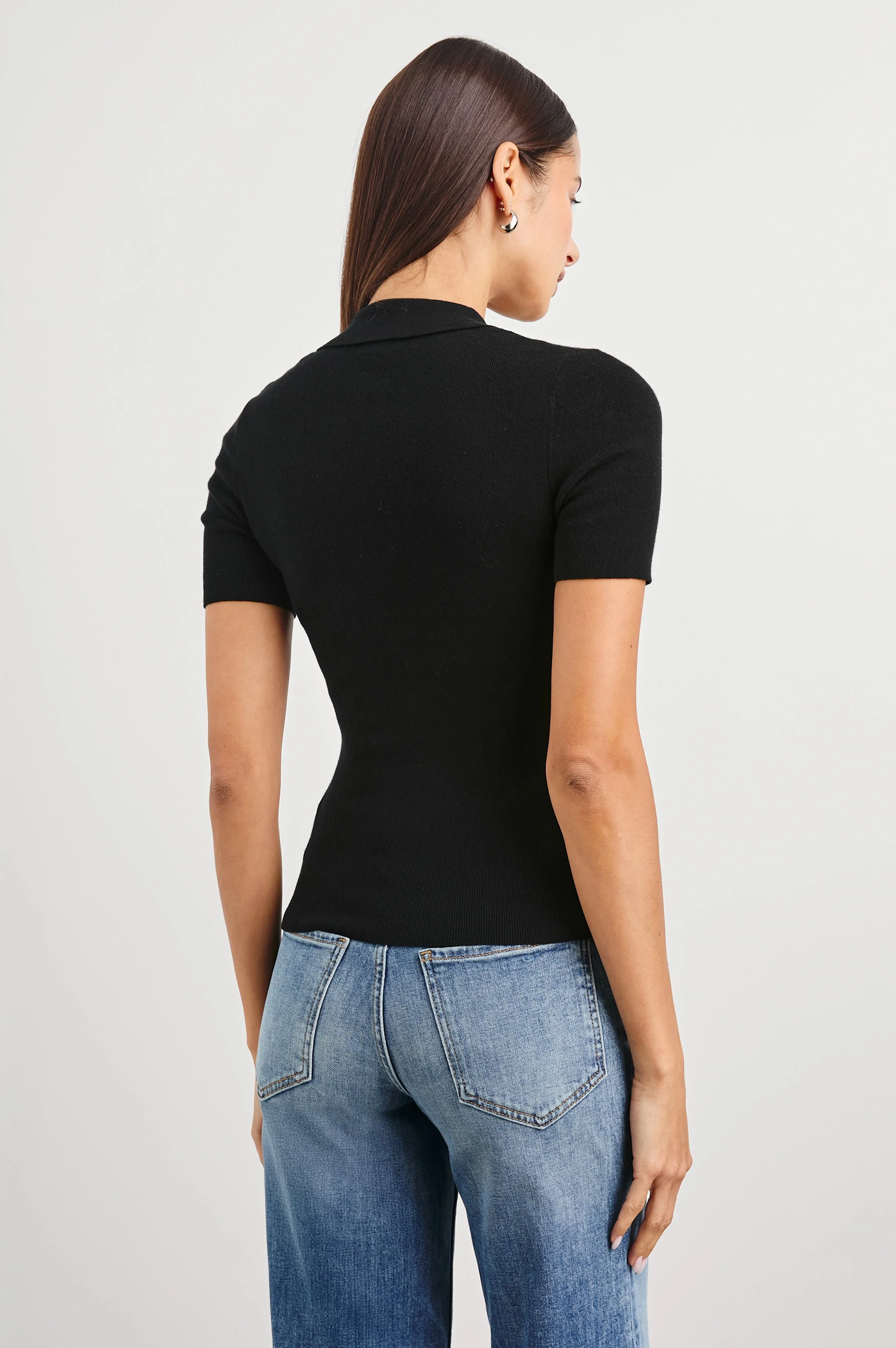 Court Polo Shirt - Black