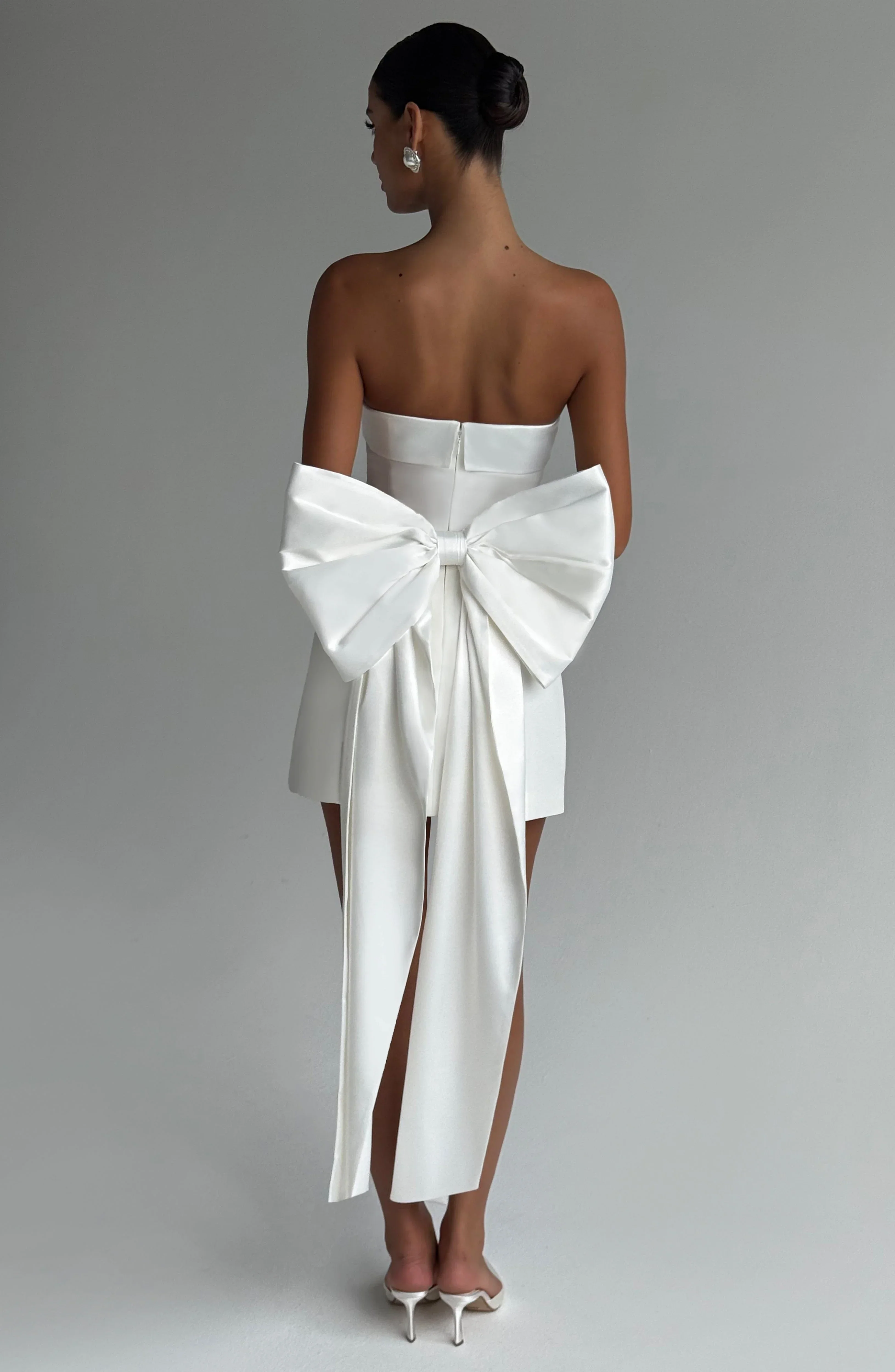 Barbara Mini Dress - Ivory