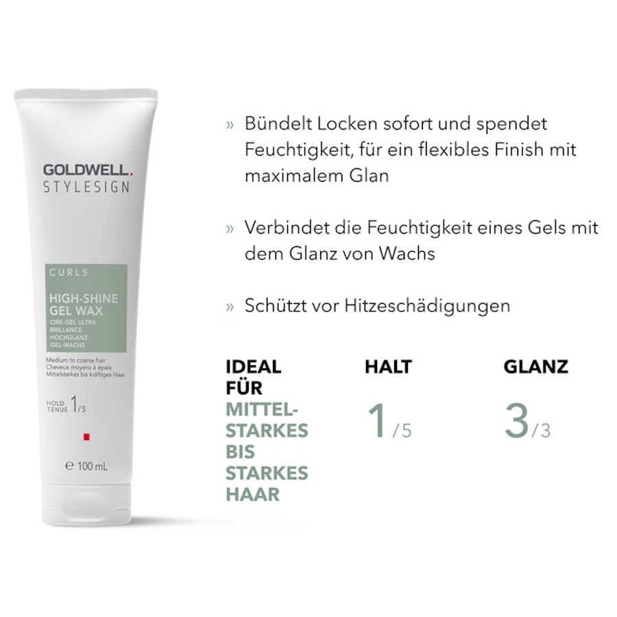 Goldwell Curls & Waves Wosk żelowy o wysokim połysku Stylesign Curls