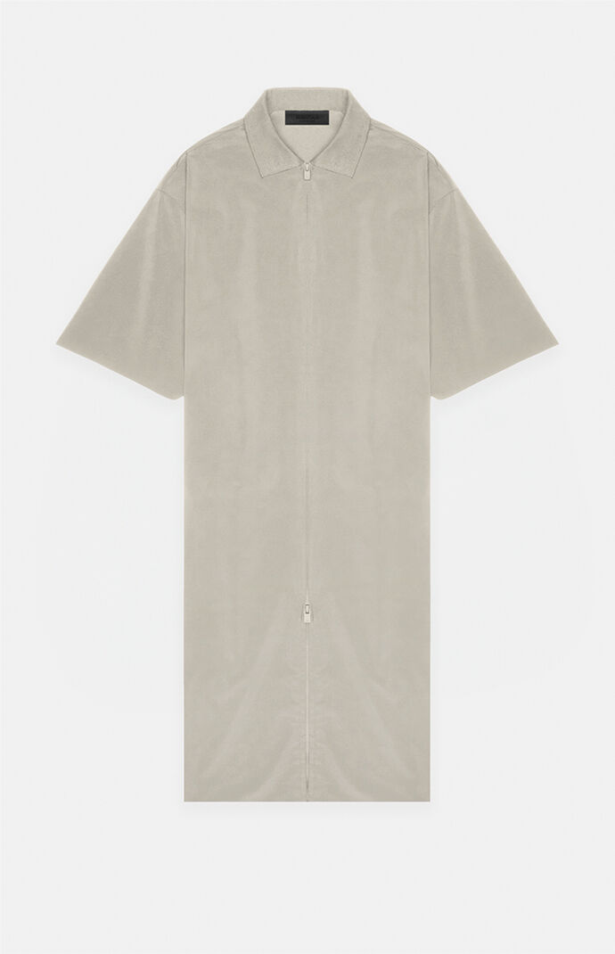 Fear of God ESSENTIALS Women's Seal Full Zip Polo Dress