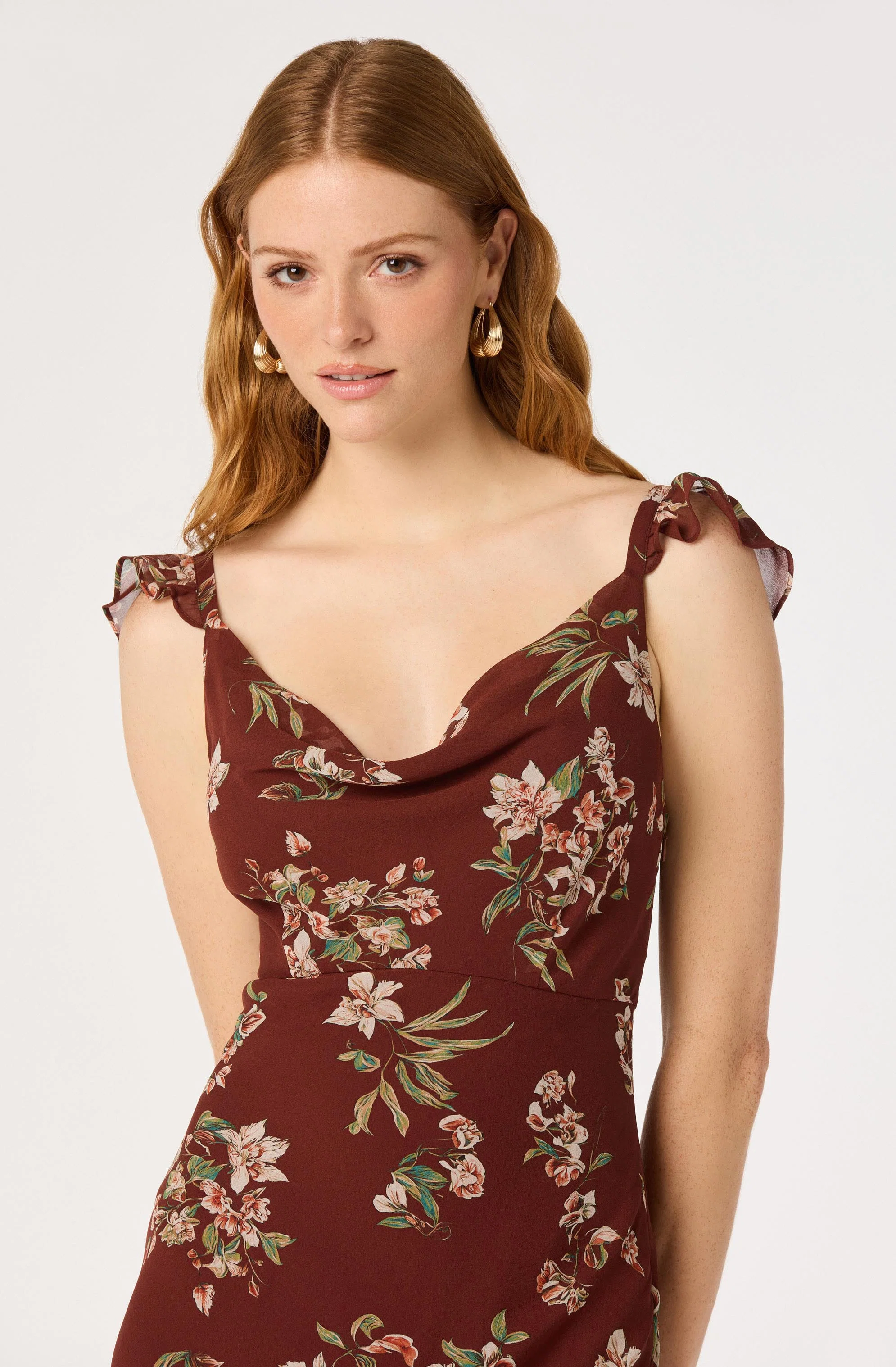 Denisse Floral Maxi Dress