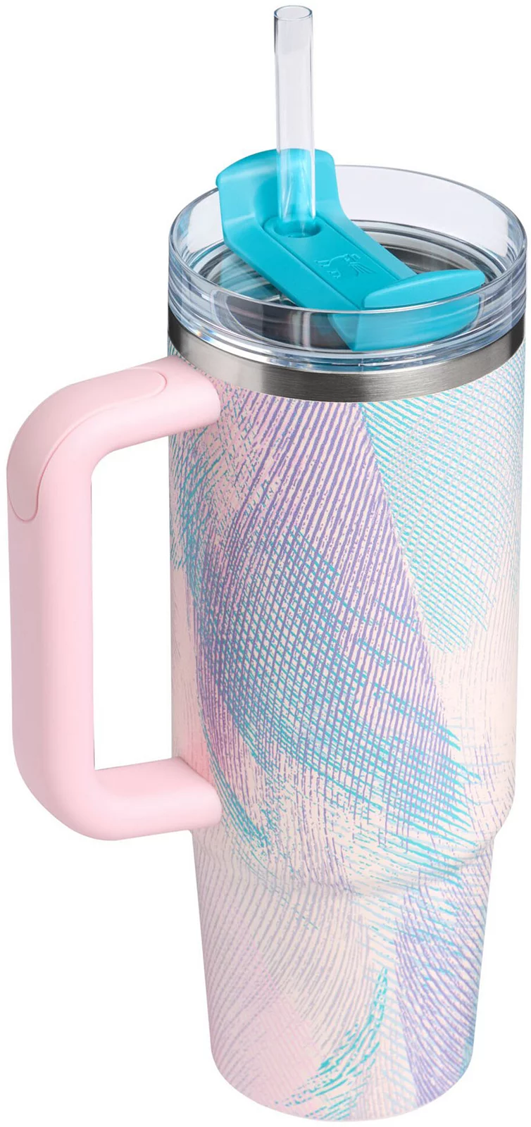 Stanley 30 oz. Quencher H2.0 FlowState Tumbler - Sea Glass Plume