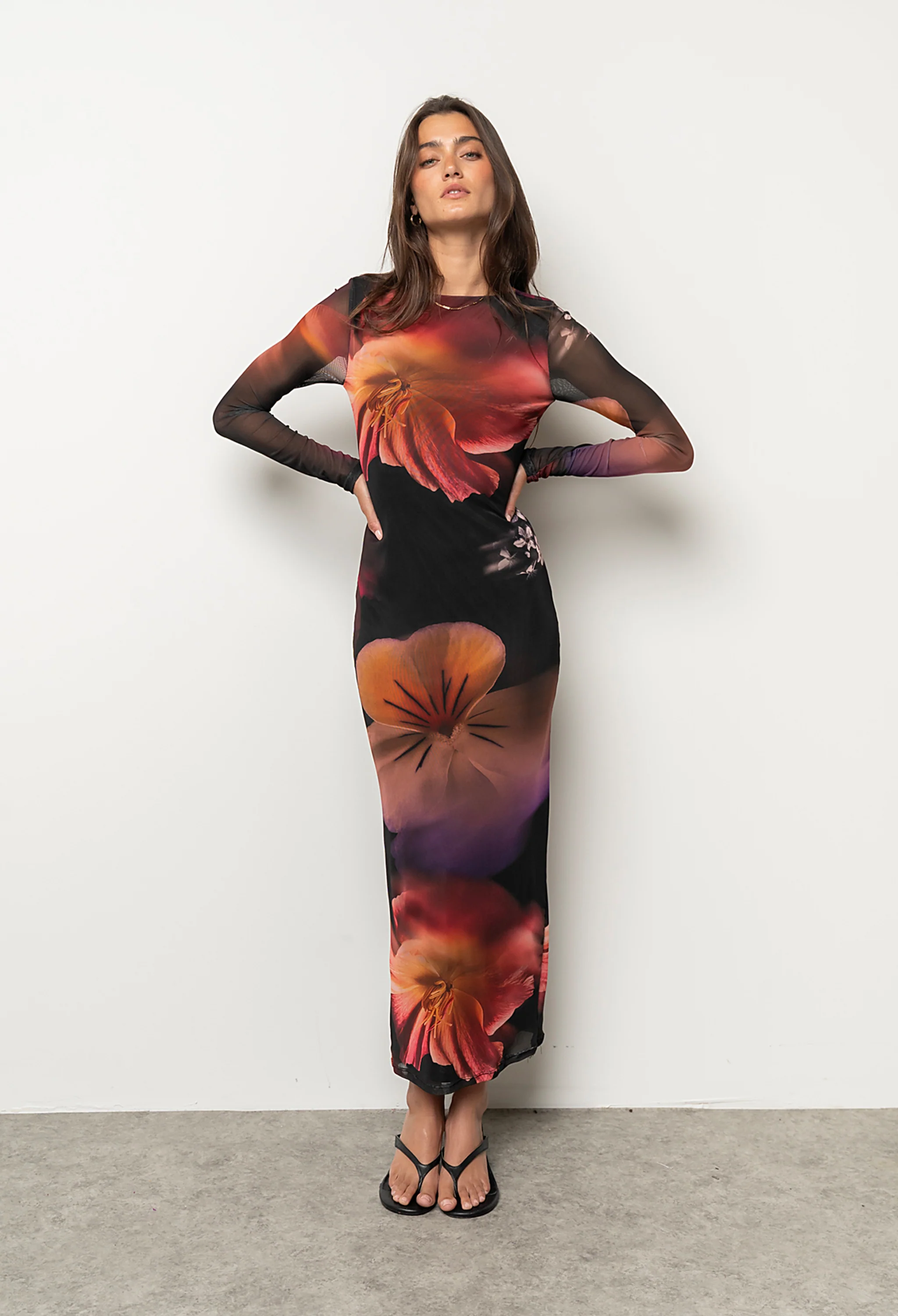 Mila Floral Maxi Dress