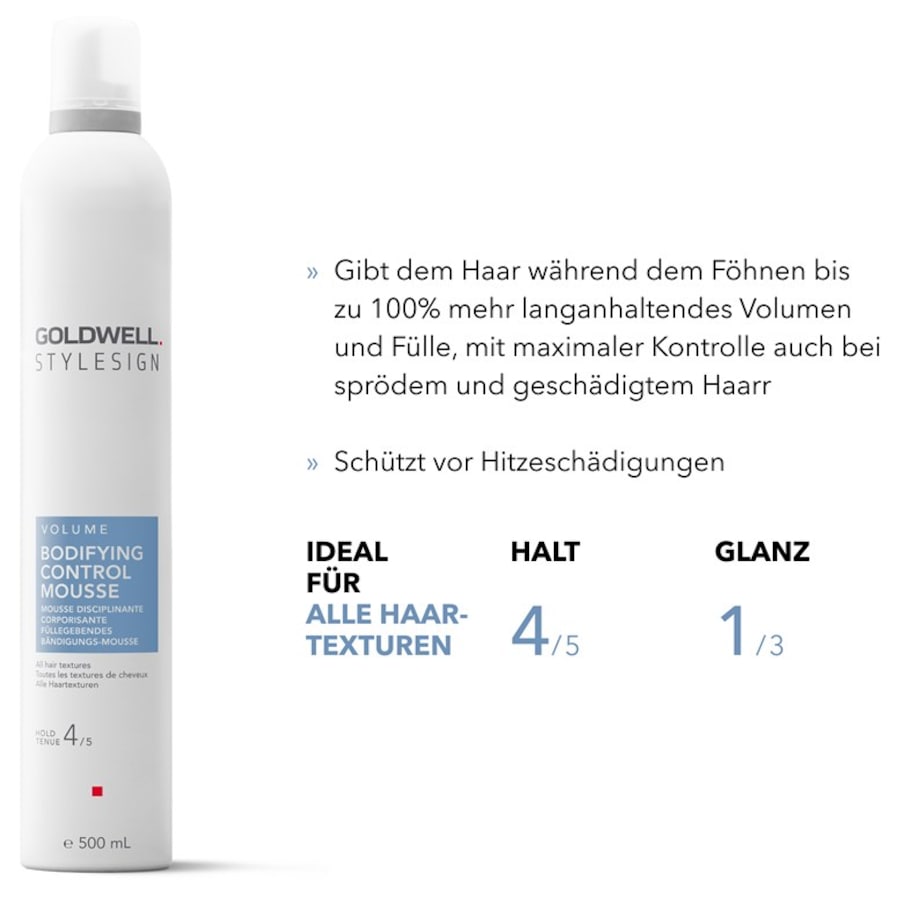 Goldwell Volume Stylesign Objętość wypełniająca pianka ujarzmiająca