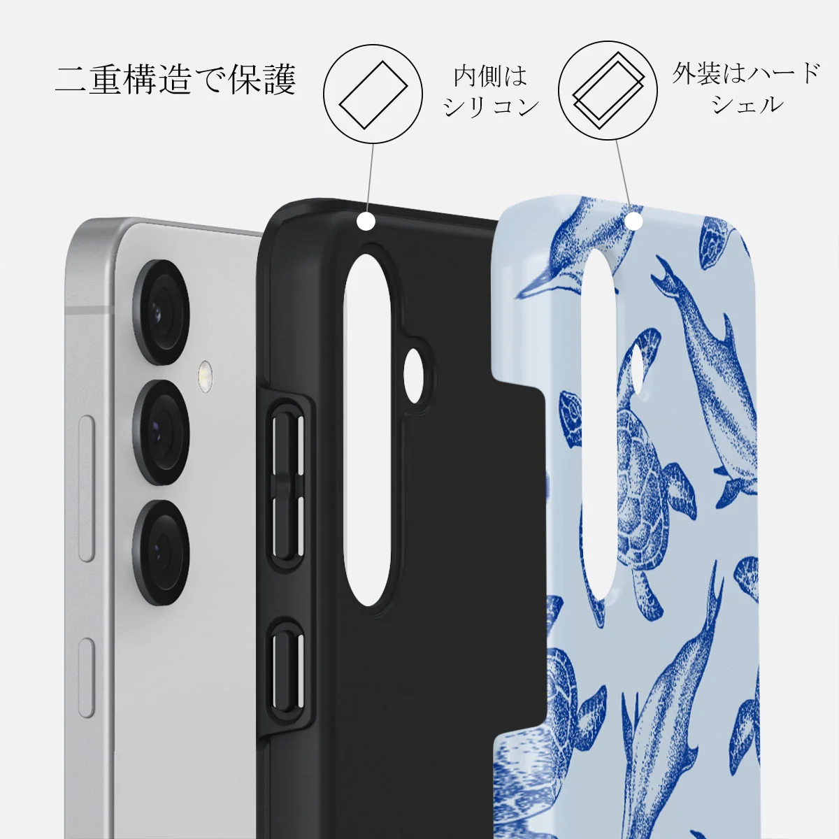 Aquatic Dance - Samsung Galaxy S25 ケース