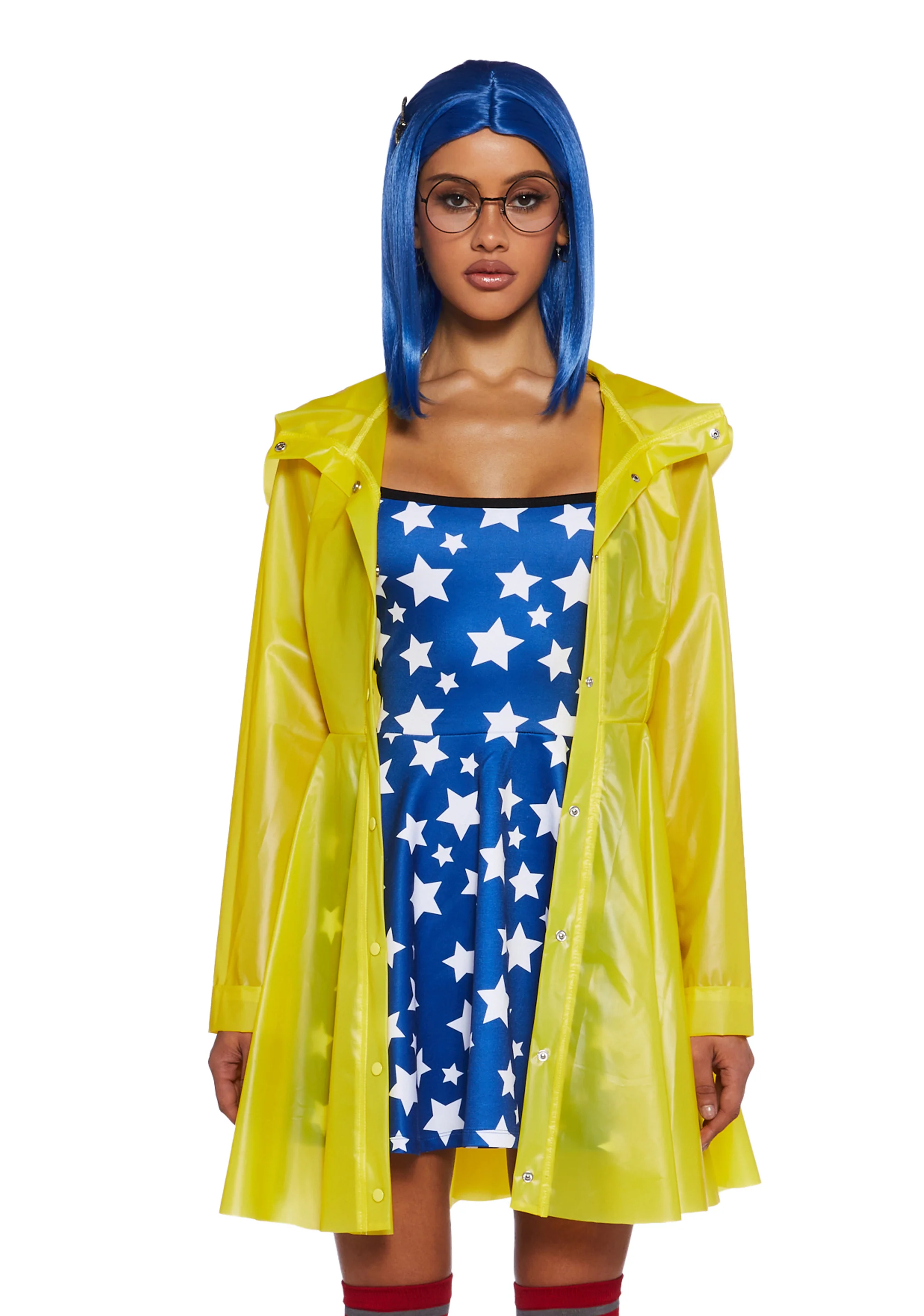 Button Eyed Explorer Premium Costume And Wig Set