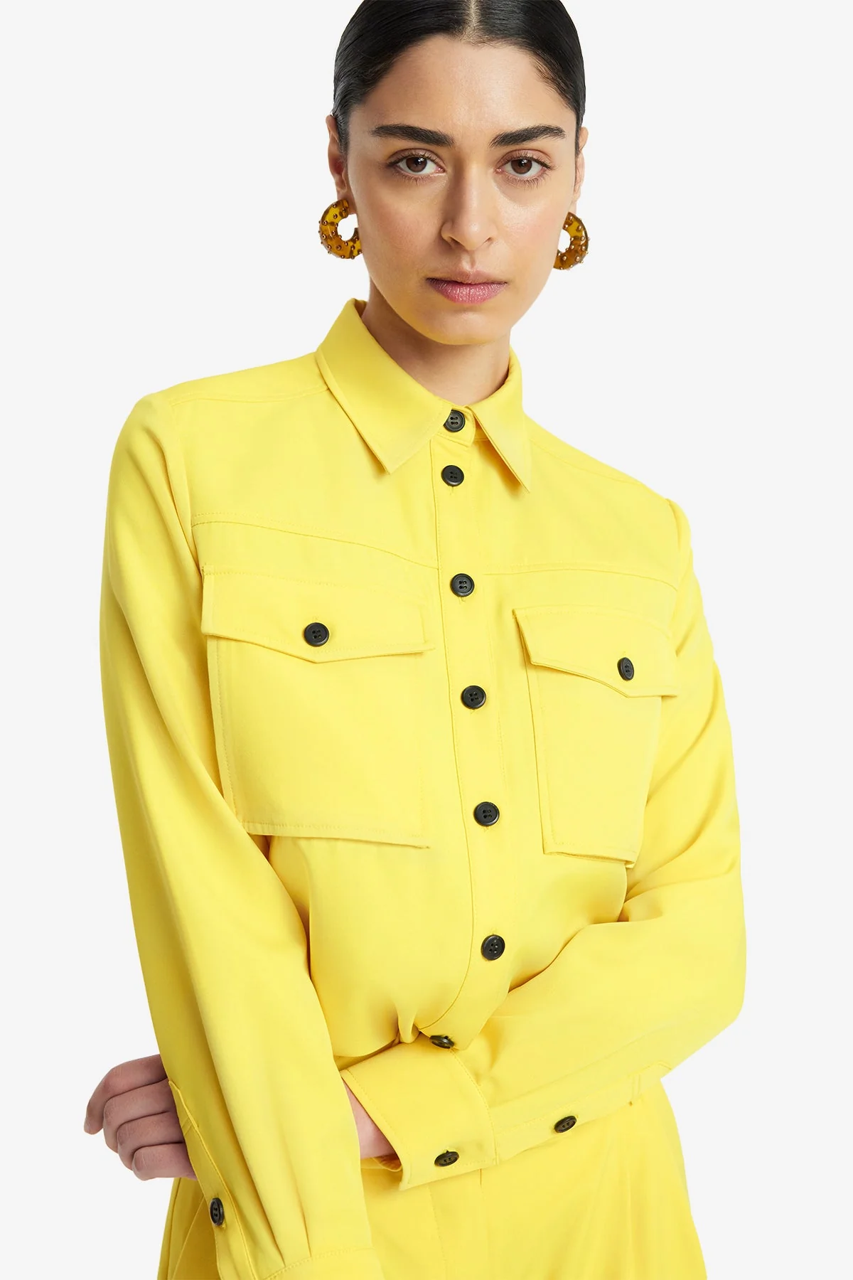 Mavis Pocket Shirt - Sunshine