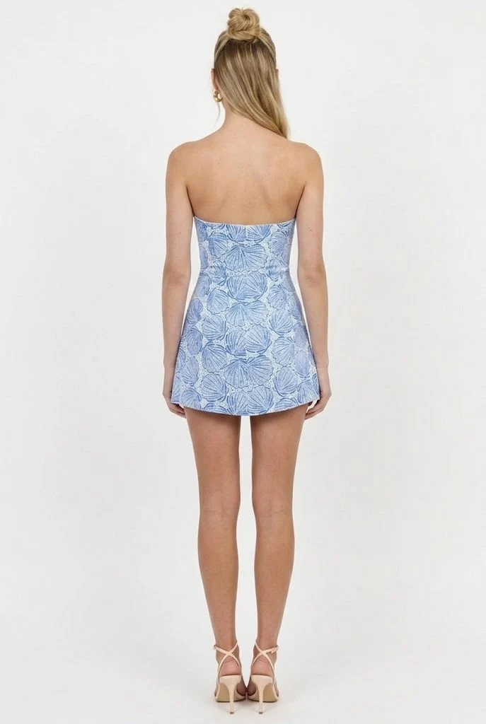 Inherited Beach House Mini Dress