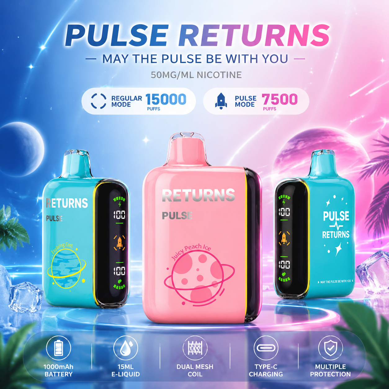 Pulse Returns 15K