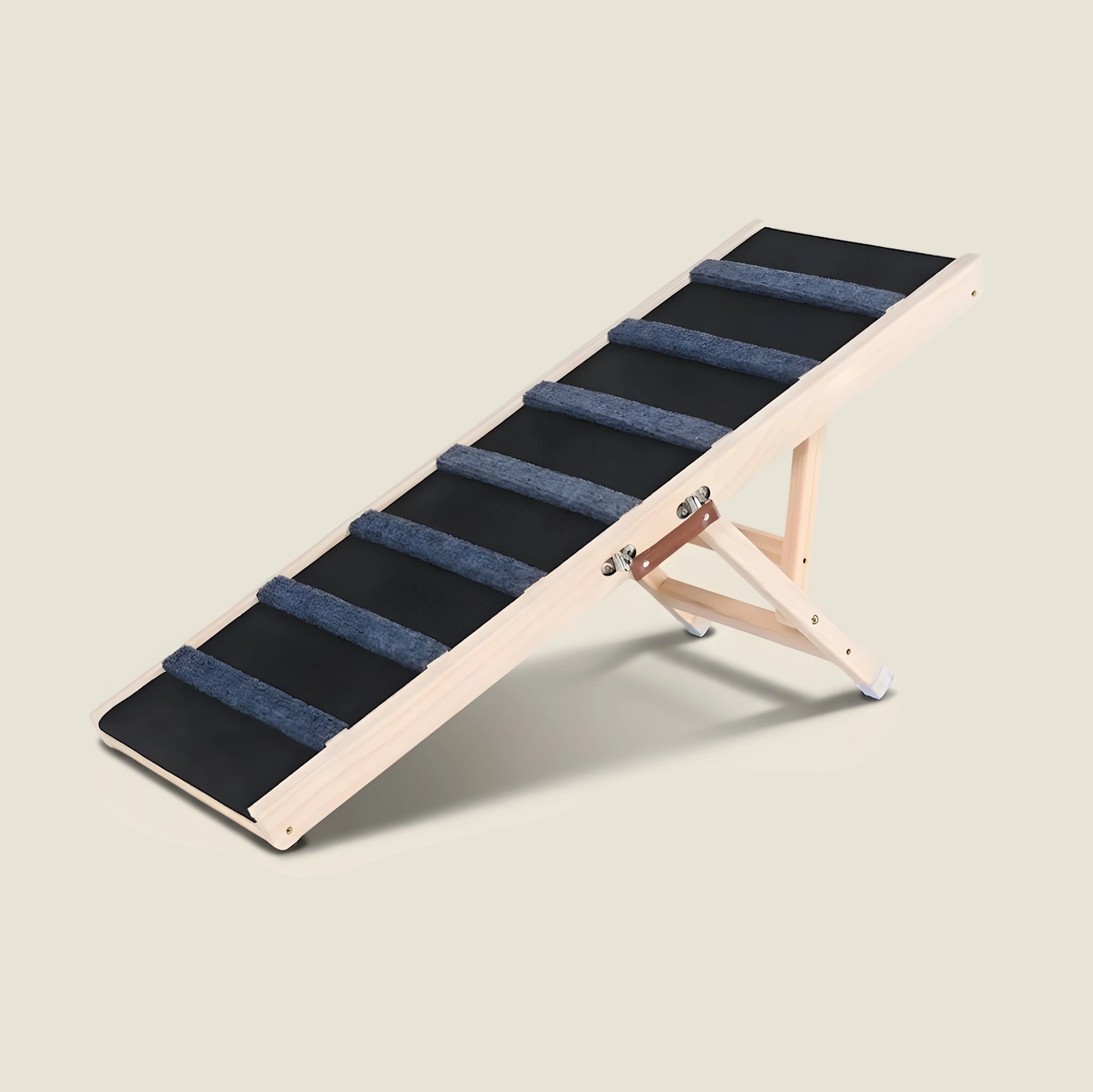 Adjustable Wooden Dog Ramp