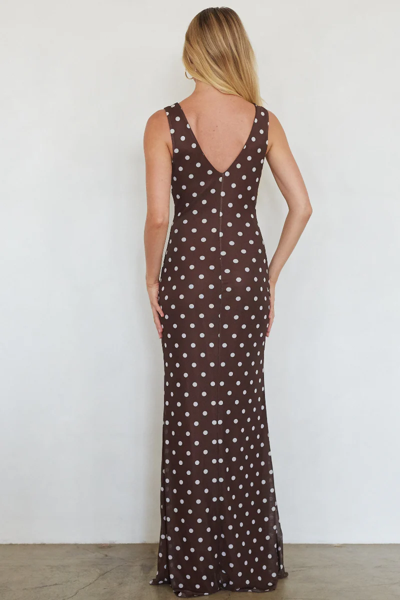 Lettie Mesh Maxi Dress - luluinthesky