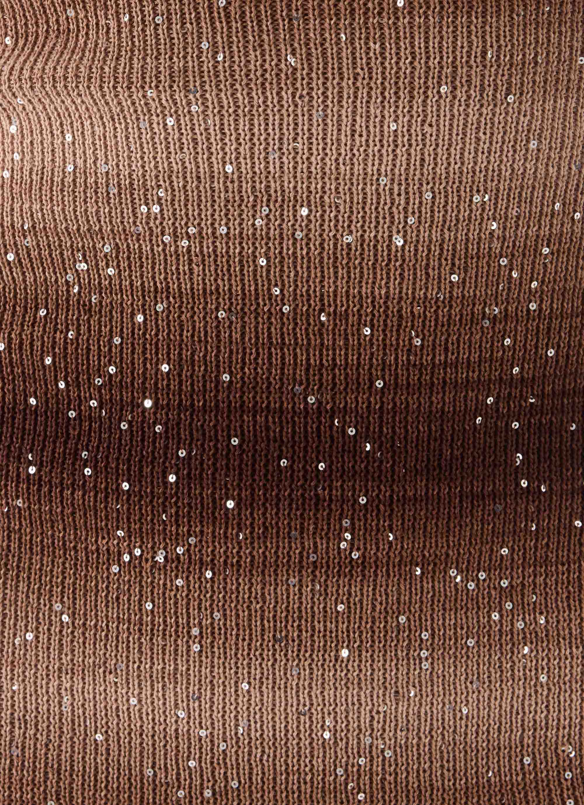 Pirella Knit Mini Dress - Chocolate Ombre - luluinthesky