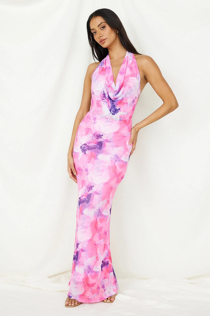 Adalynn Maxi Dress Pink
