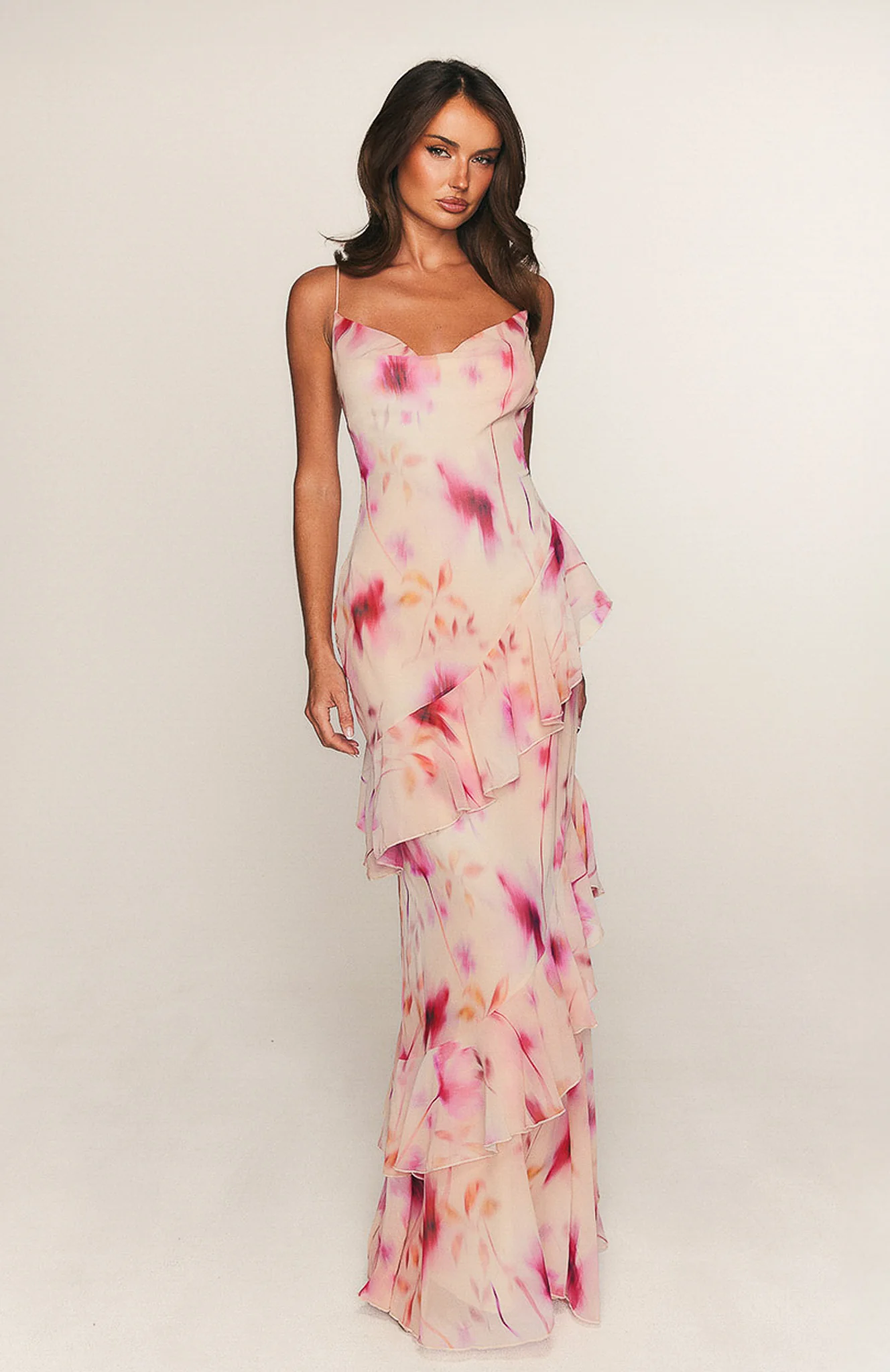 Garden Serenade Maxi Dress Champagne Hour