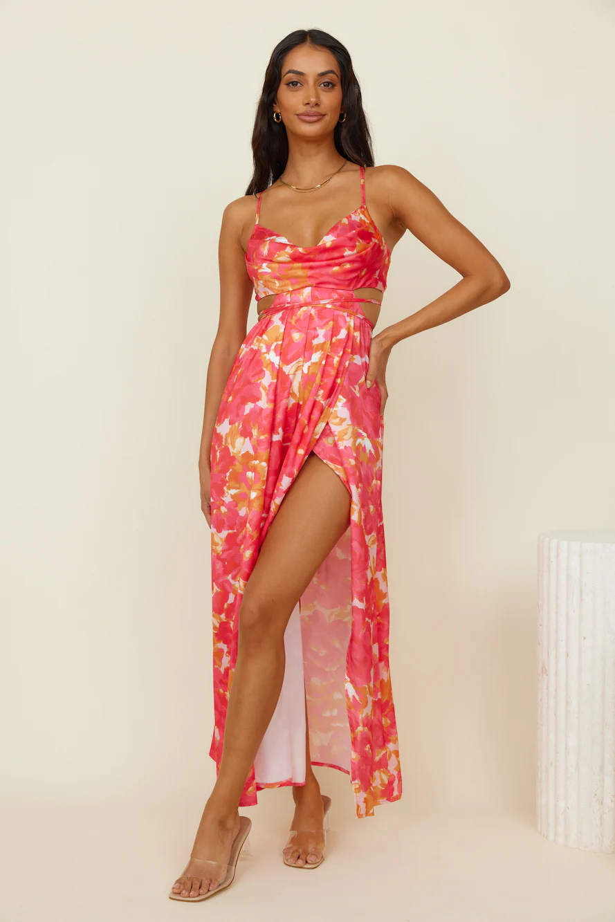 Atelier Of Love Maxi Dress Red