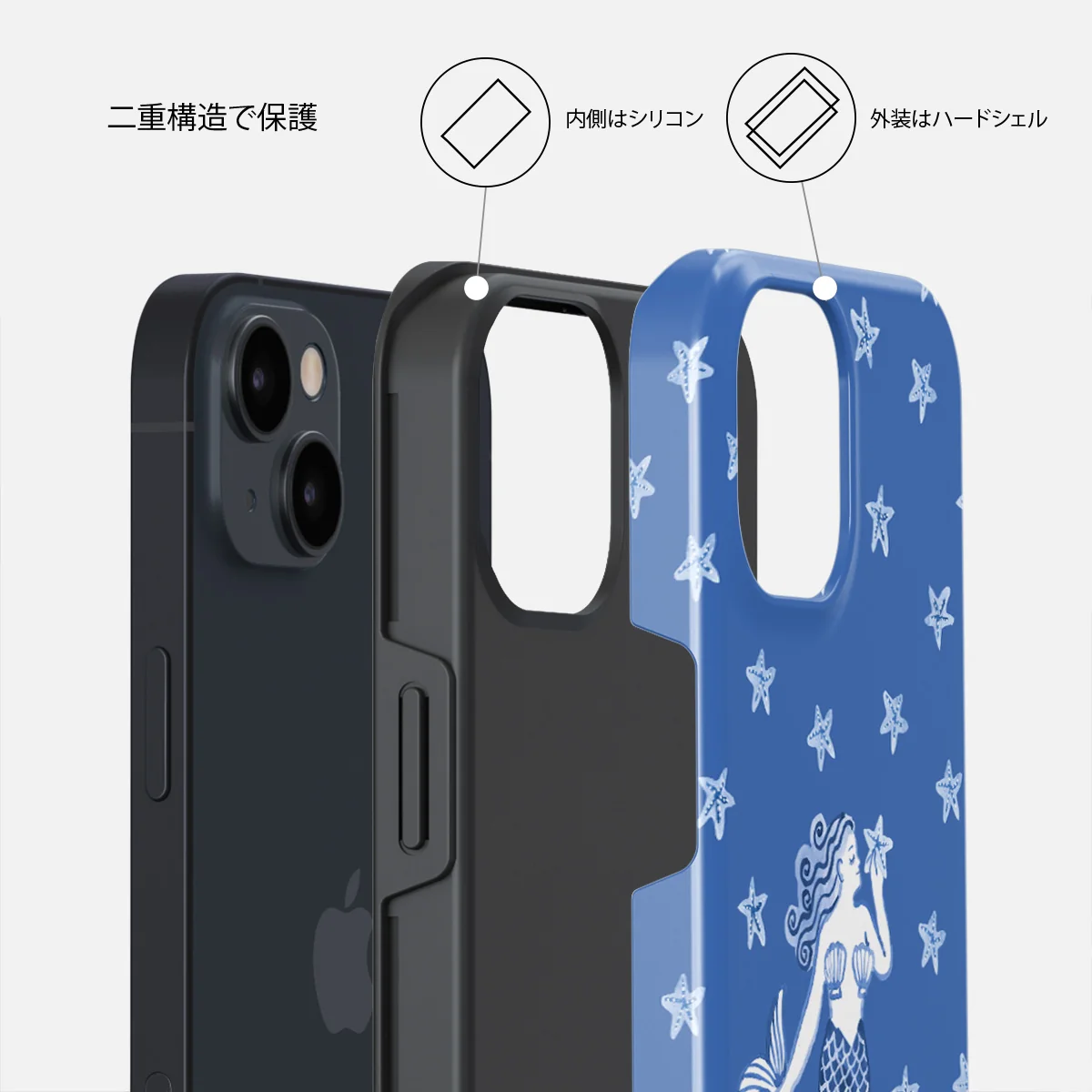 Salty Kiss - iPhone 13 ケース