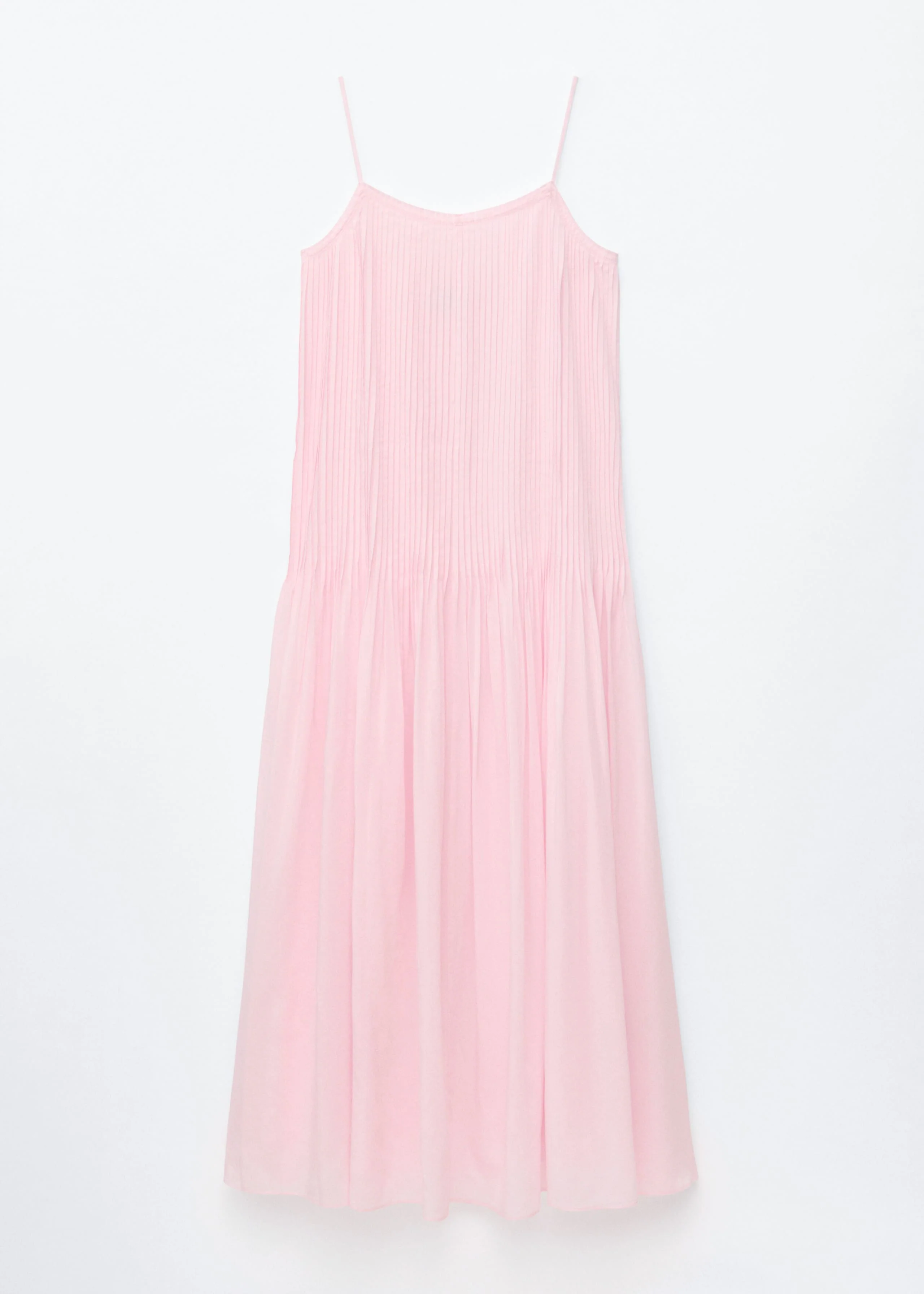 Pleated Bodice Maxi Dress