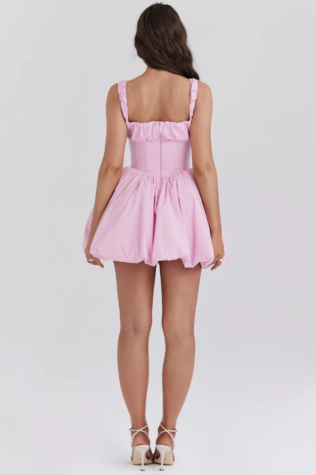 Le Puff Cotton Tulle Mini Dress
