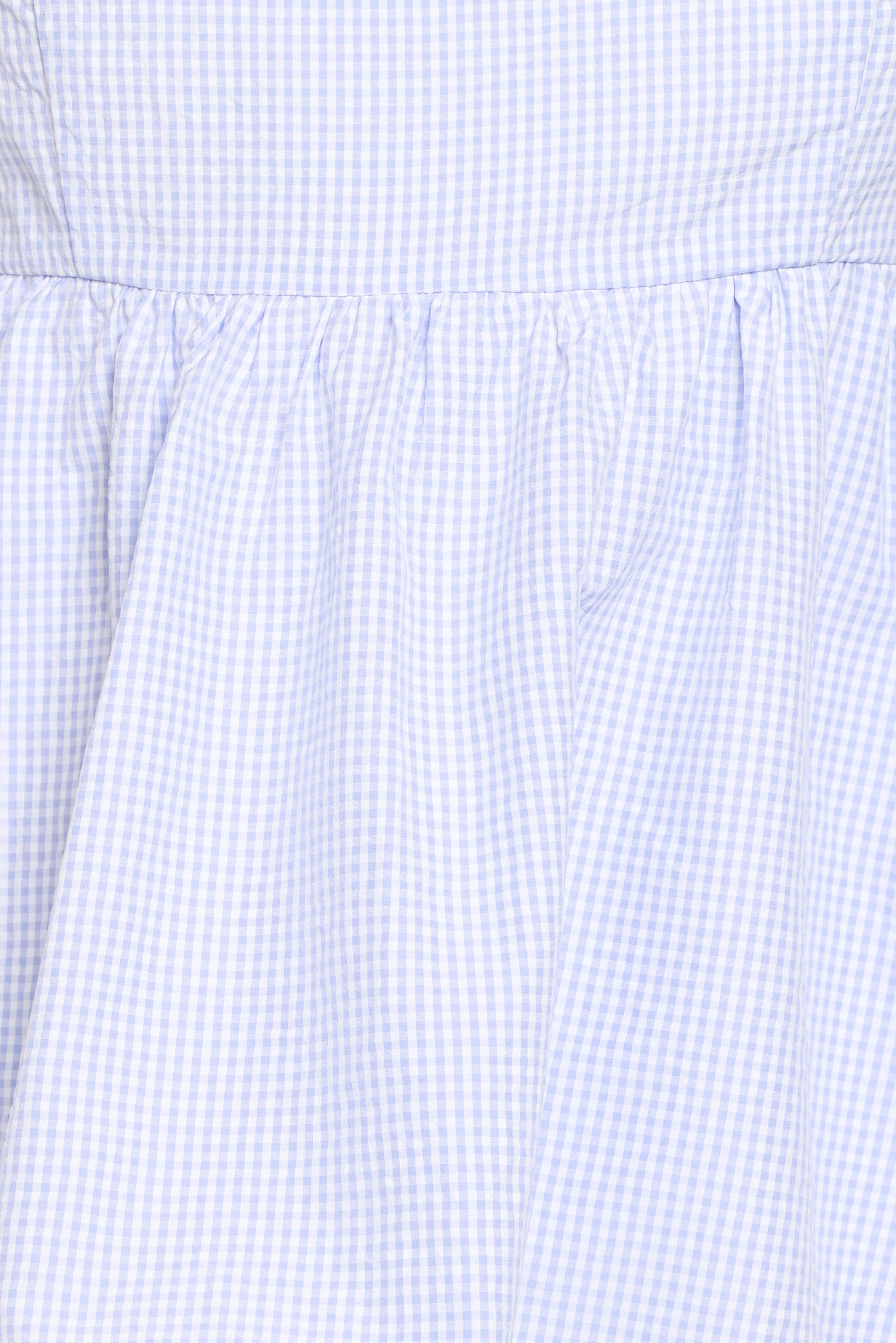 Zephyra Baby Doll Top - Blue Gingham