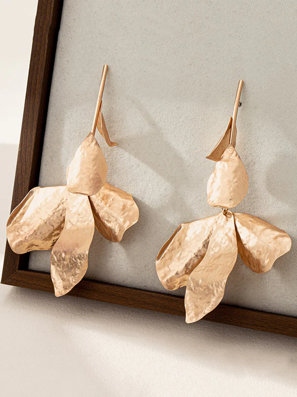 Flower Shape Earrings Accessories