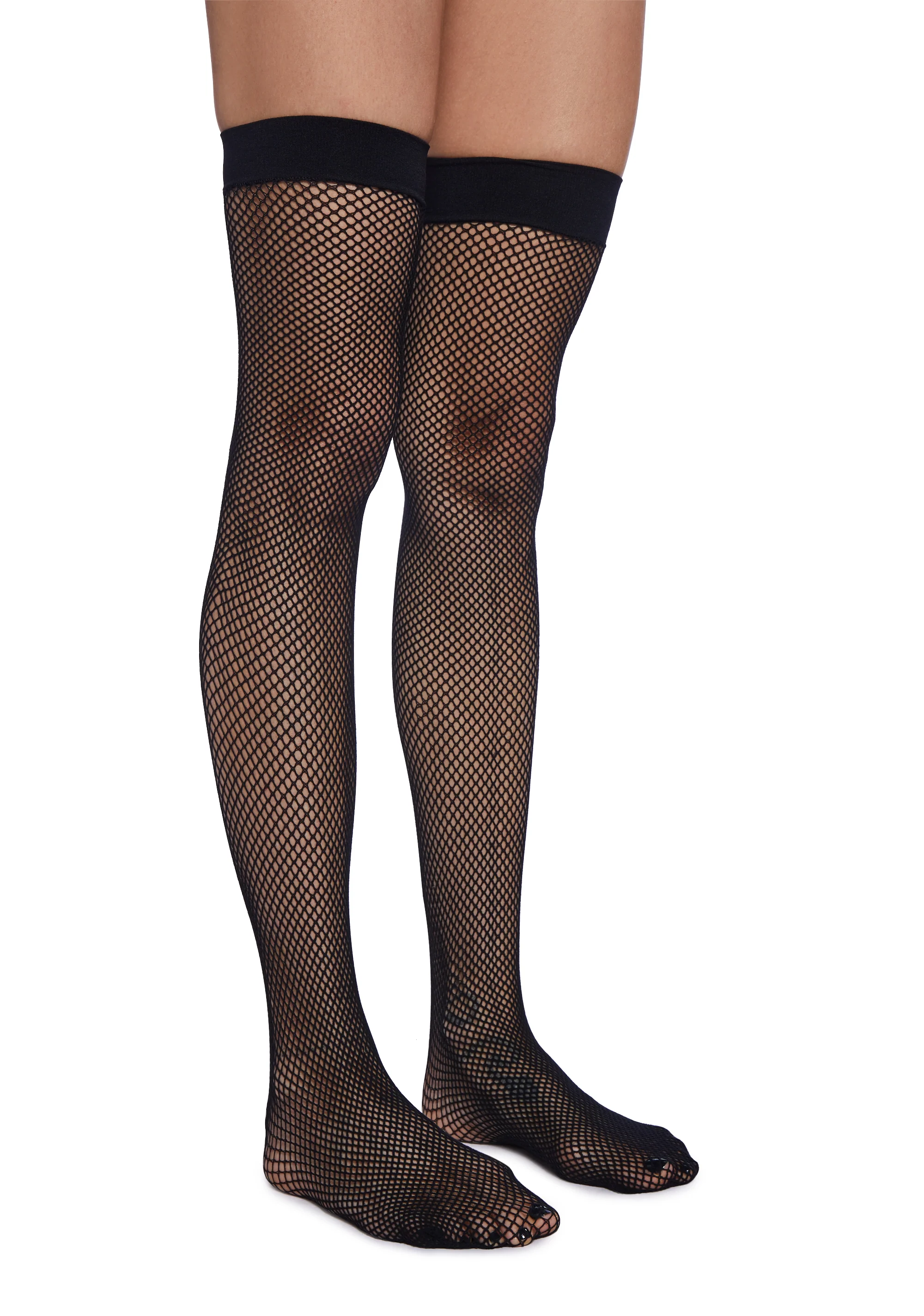 Last Kiss Fishnet Thigh Highs