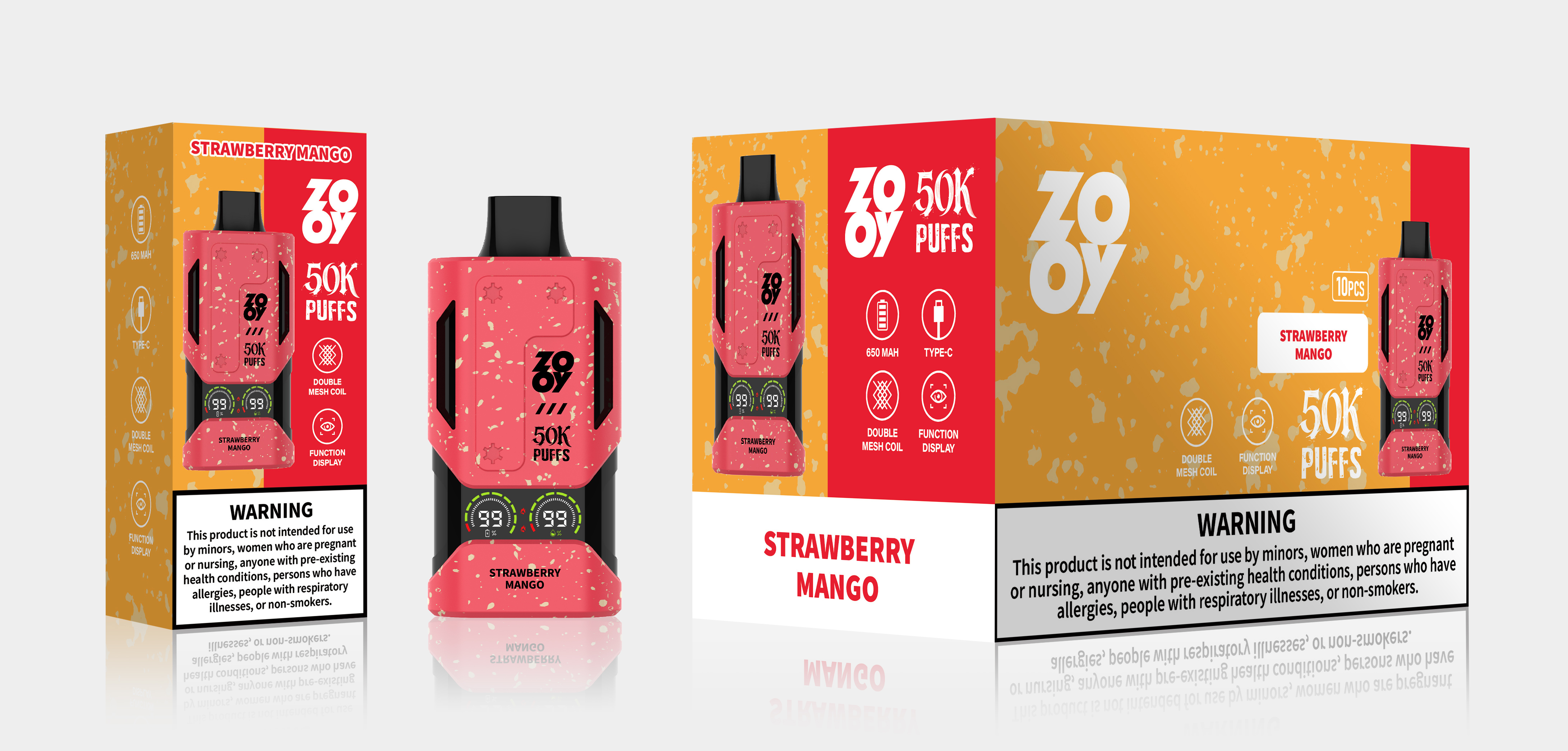 ZOOY MECHA 50K/1 BOX(10 PCS)