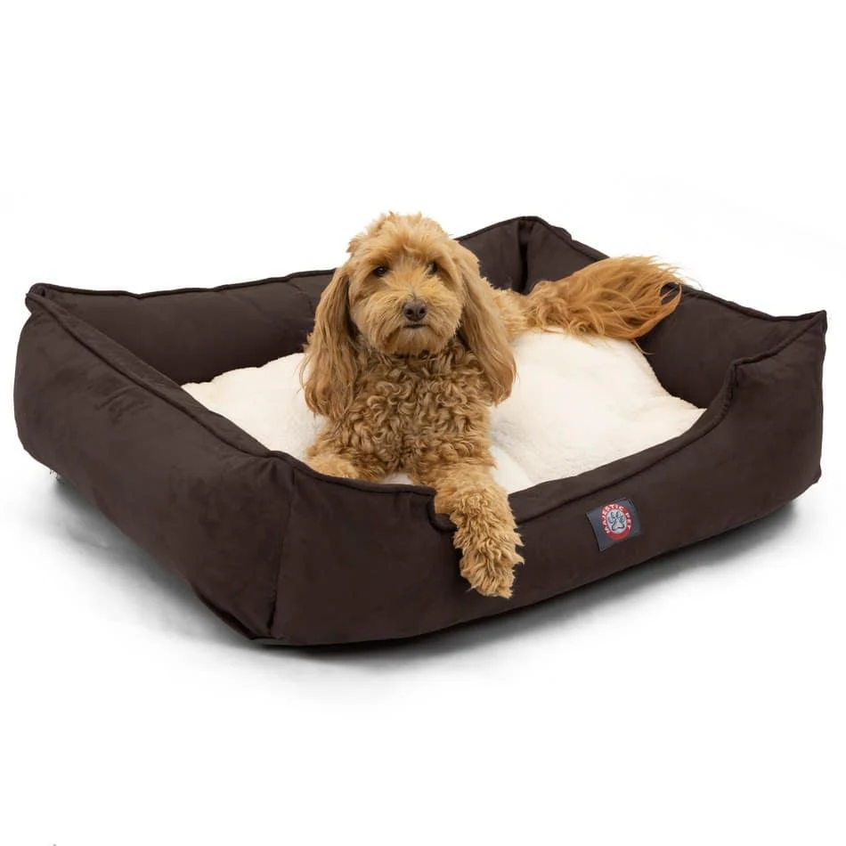 Suede Contemporary Lounge Bed