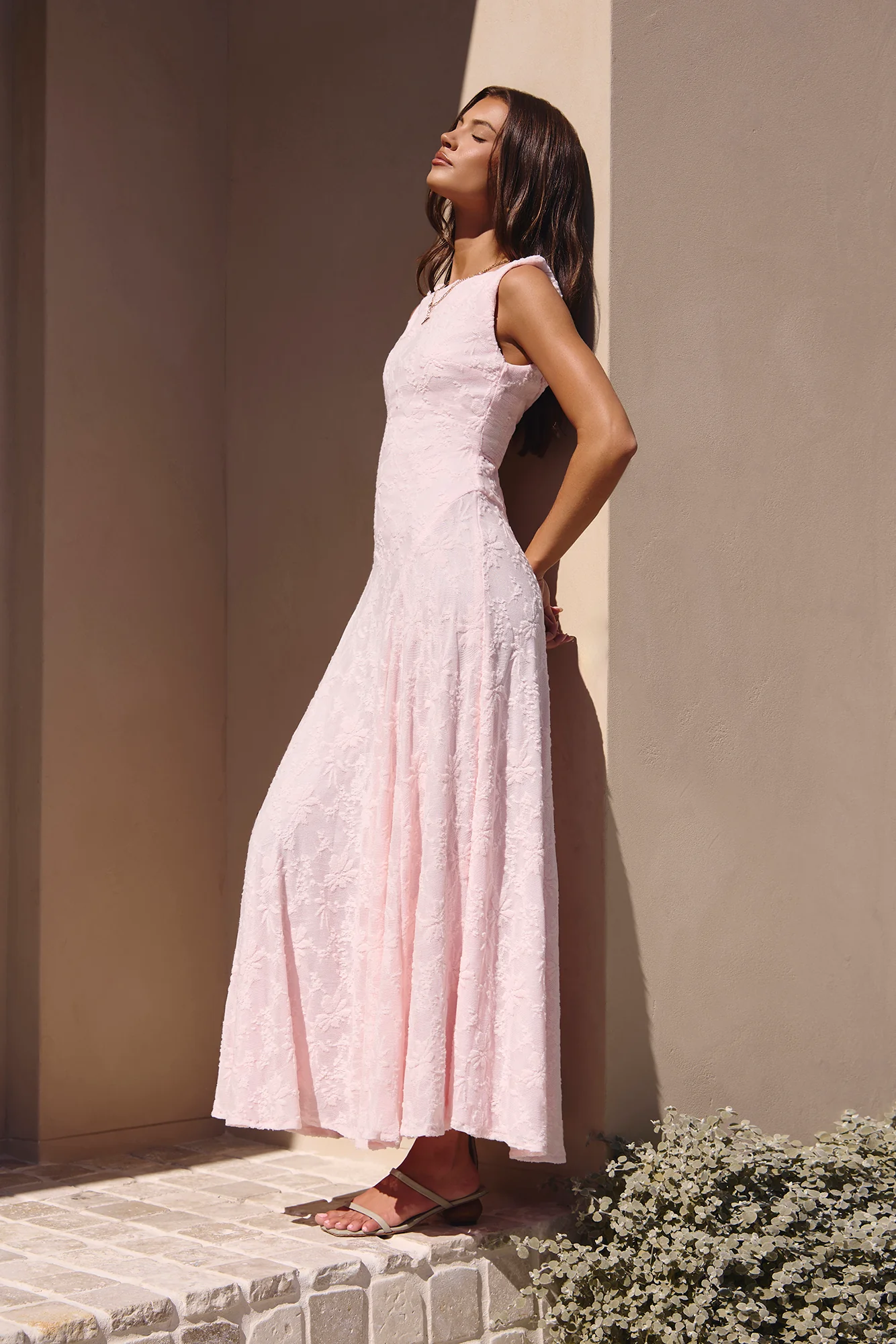 Soft Feelings Maxi Dress Pink