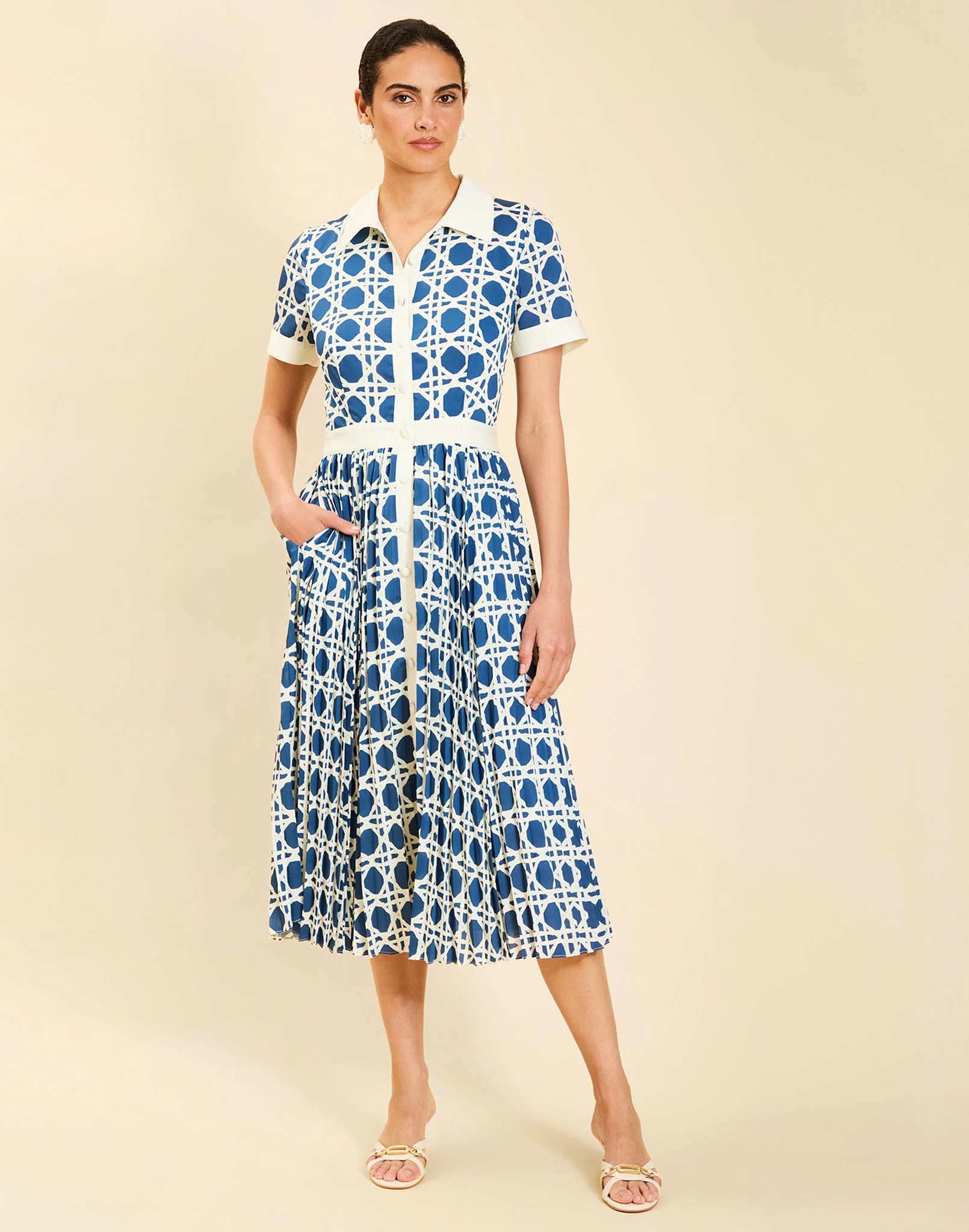 Billie Collared Shirt Dress