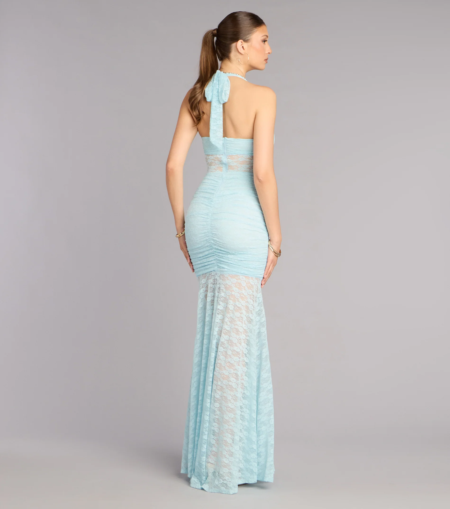 Darline Lace Mermaid Formal Dress