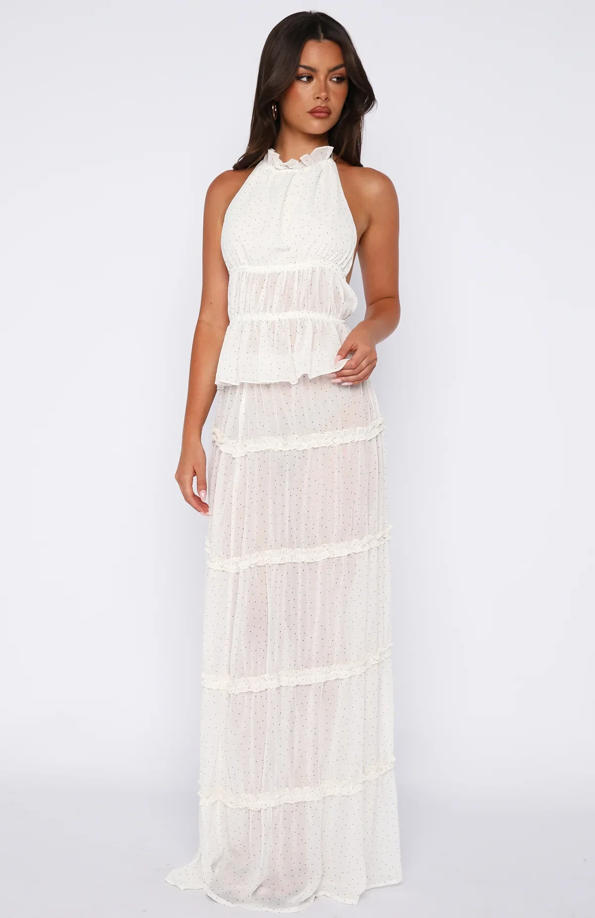 Wildflower Days Maxi Skirt Vanilla Bean