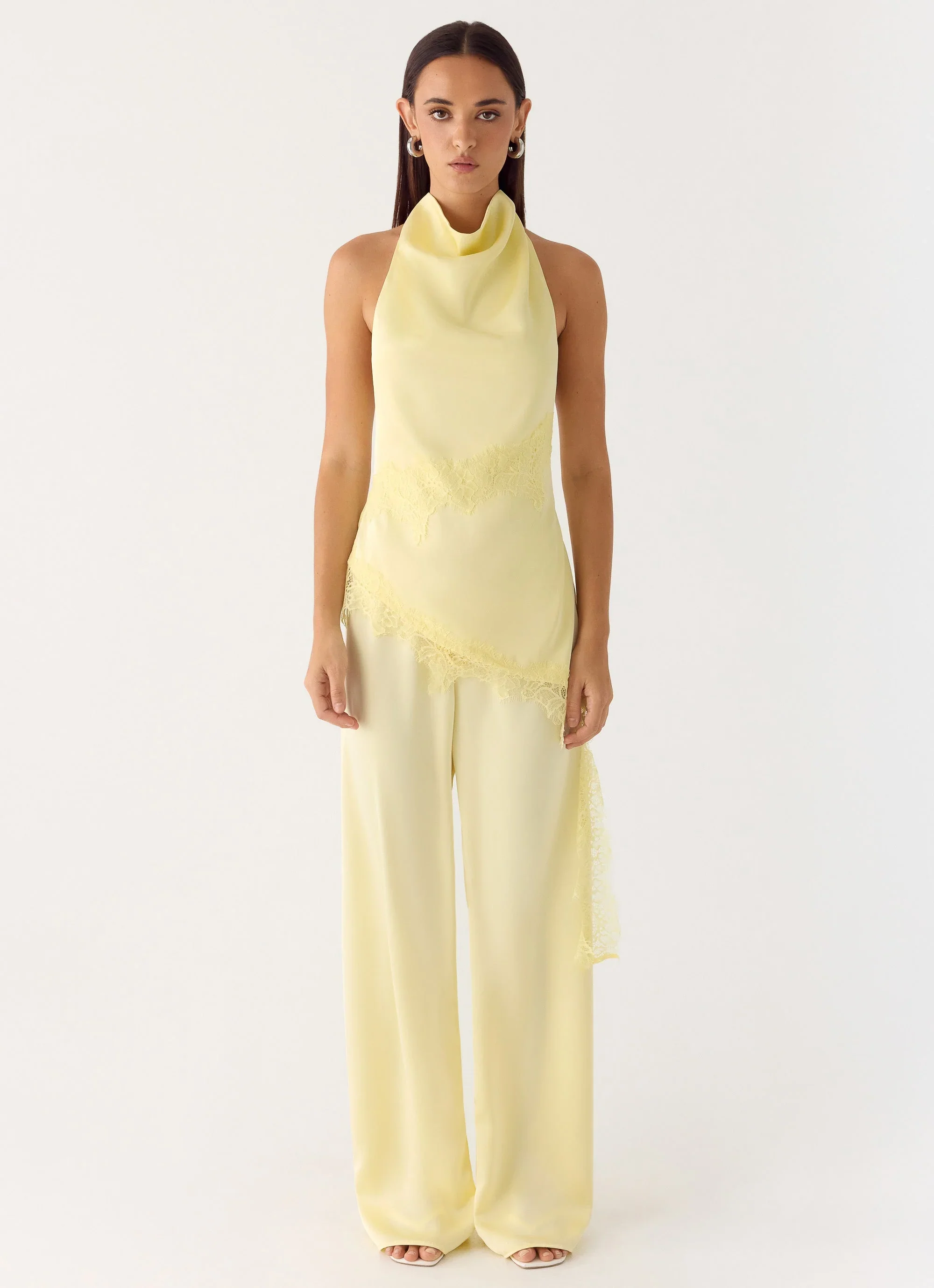 Deacon Low Rise Pants - Yellow